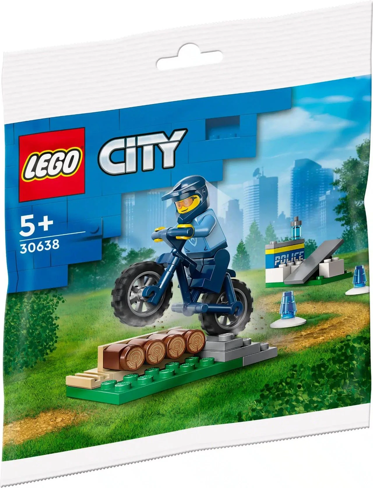 Police riding training 乐高 LEGO 30638 image 1