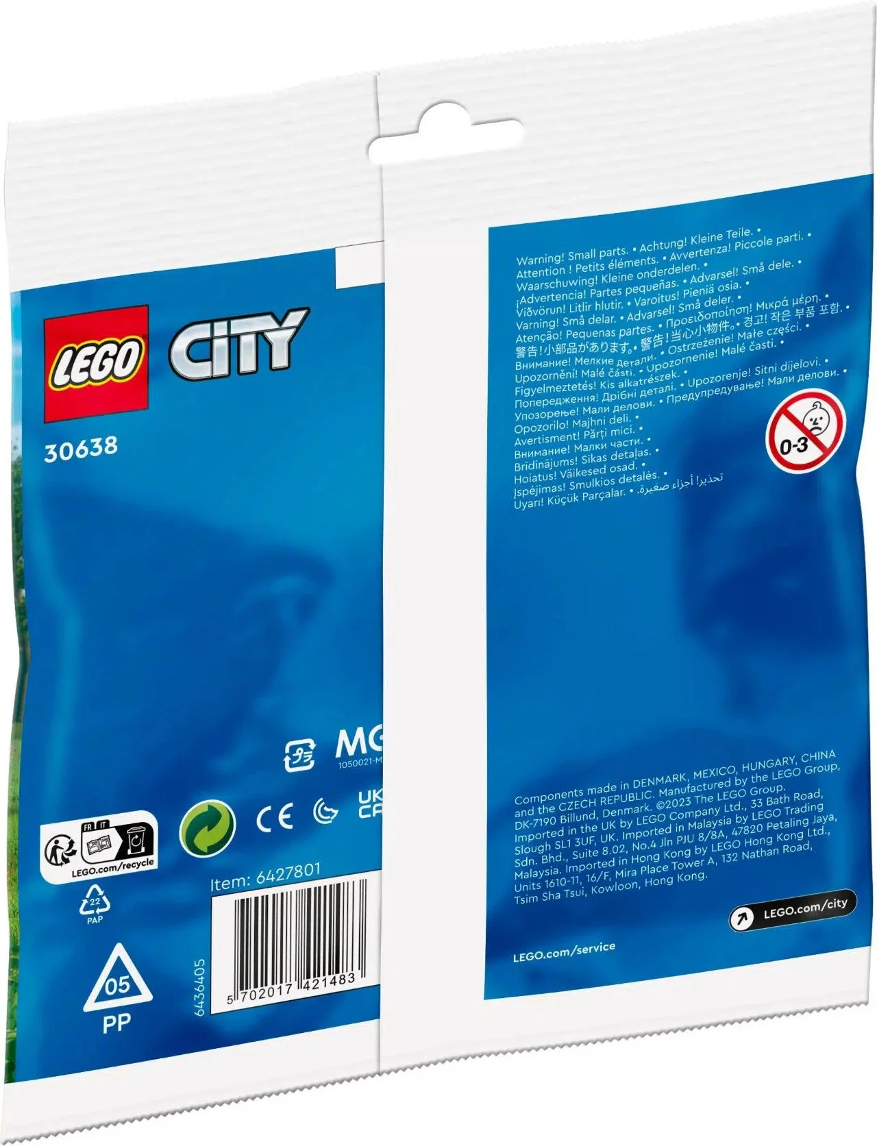 Police riding training 乐高 LEGO 30638 image 2