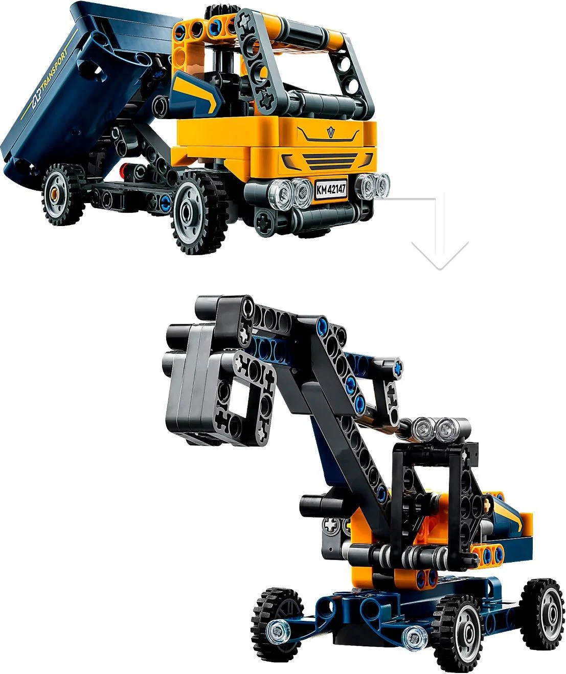 Truck, dump 乐高 LEGO 42147 image 4
