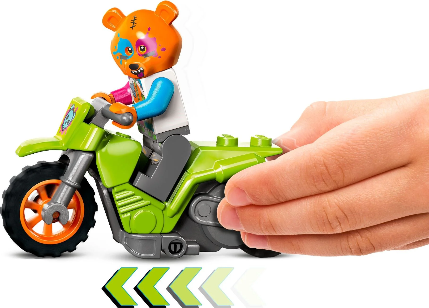 Special effects: bear-to-bear motorcycle 乐高 LEGO 60356 image 4