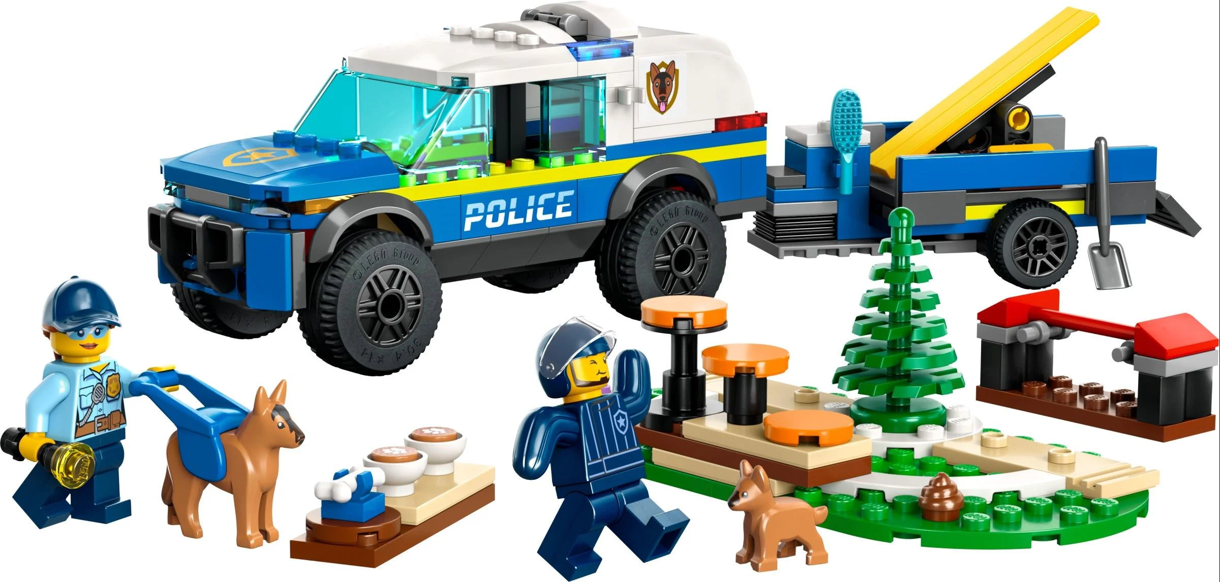 Mobile canine training grounds 乐高 LEGO 60369