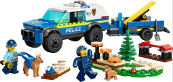 Mobile canine training grounds