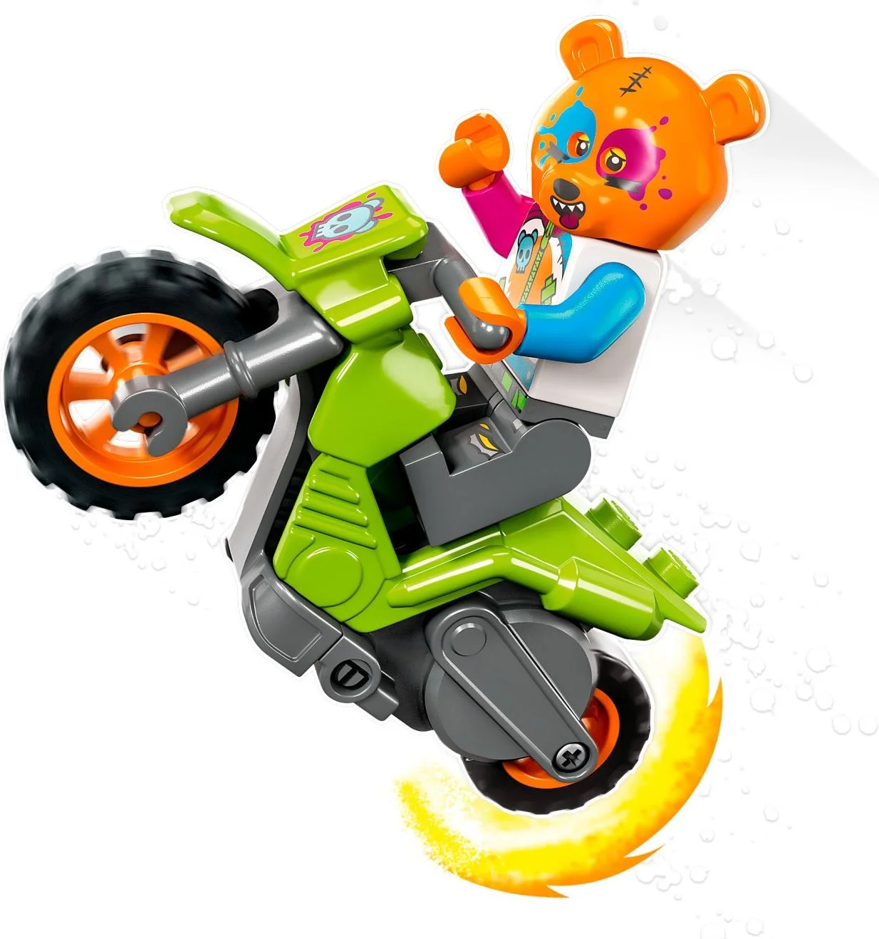 Special effects: bear-to-bear motorcycle 乐高 LEGO 60356 image 6