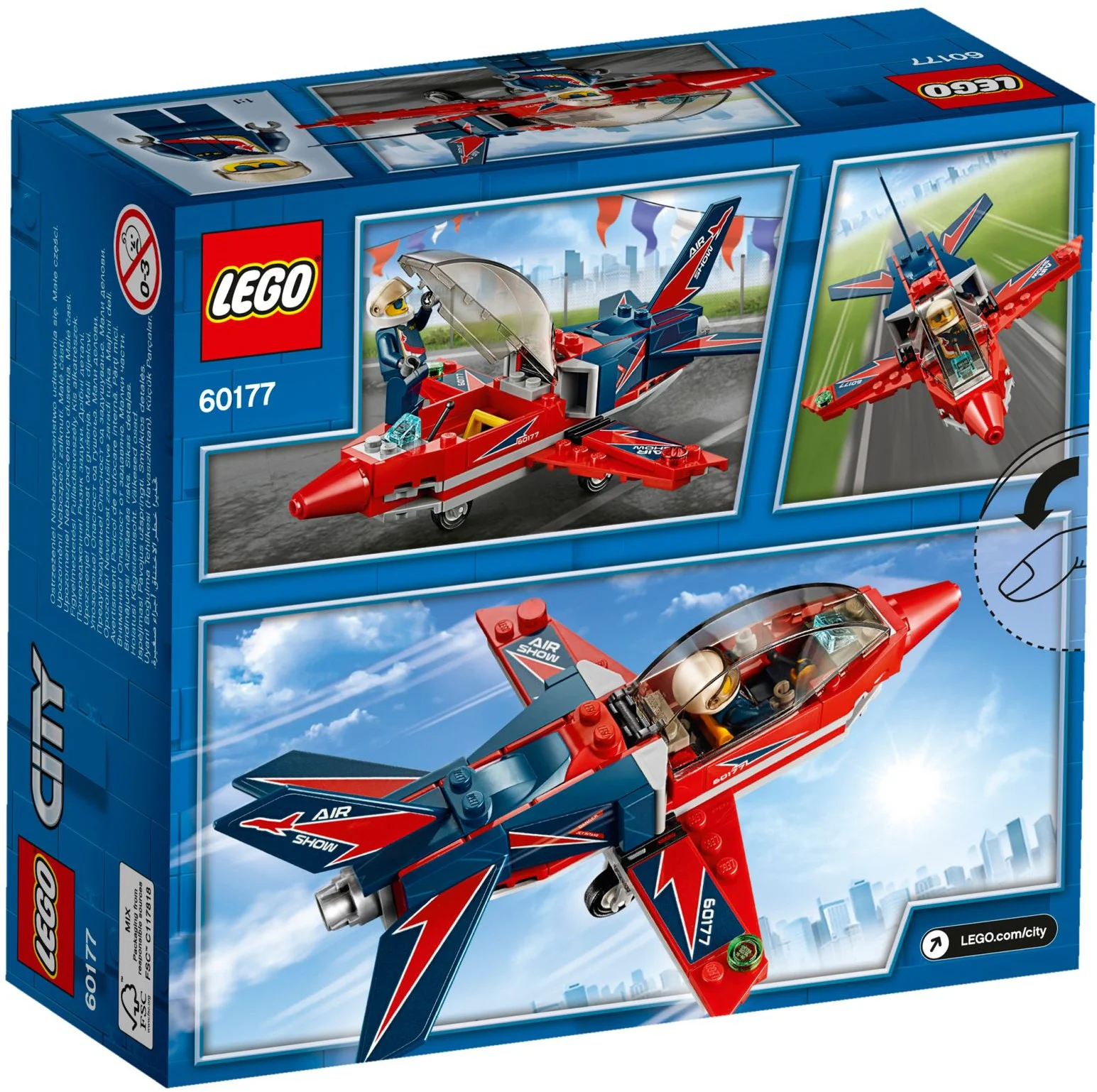 Jet-powered stunt aircraft 02098 image 2