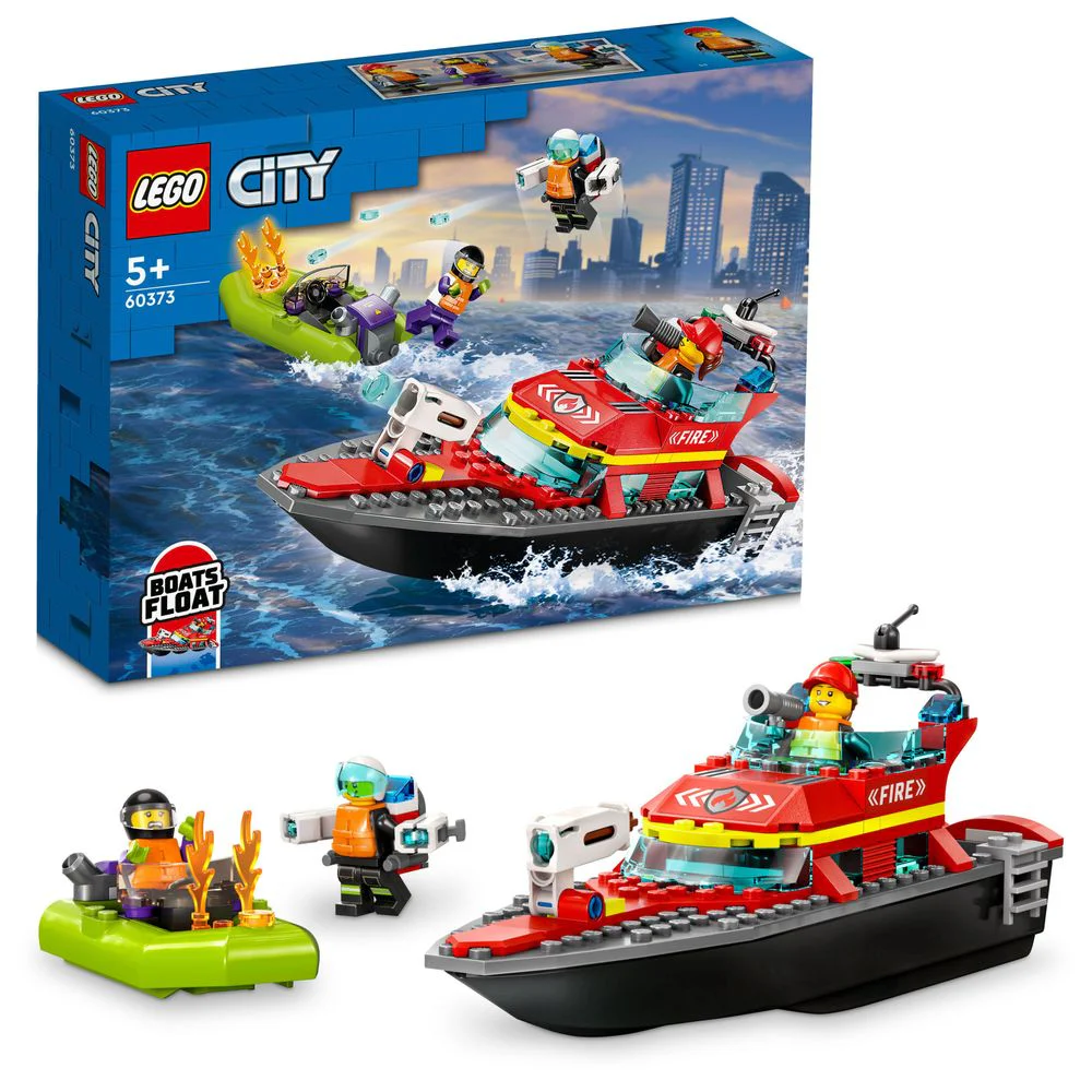 Fire rescue ship 乐高 LEGO 60373 image 1