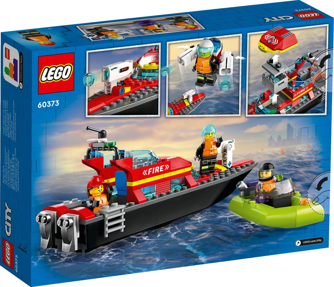 Fire rescue ship 乐高 LEGO 60373 image 2