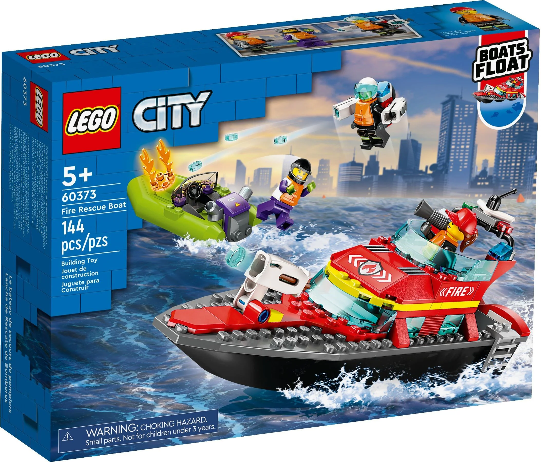 Fire rescue ship 乐高 LEGO 60373 image 3