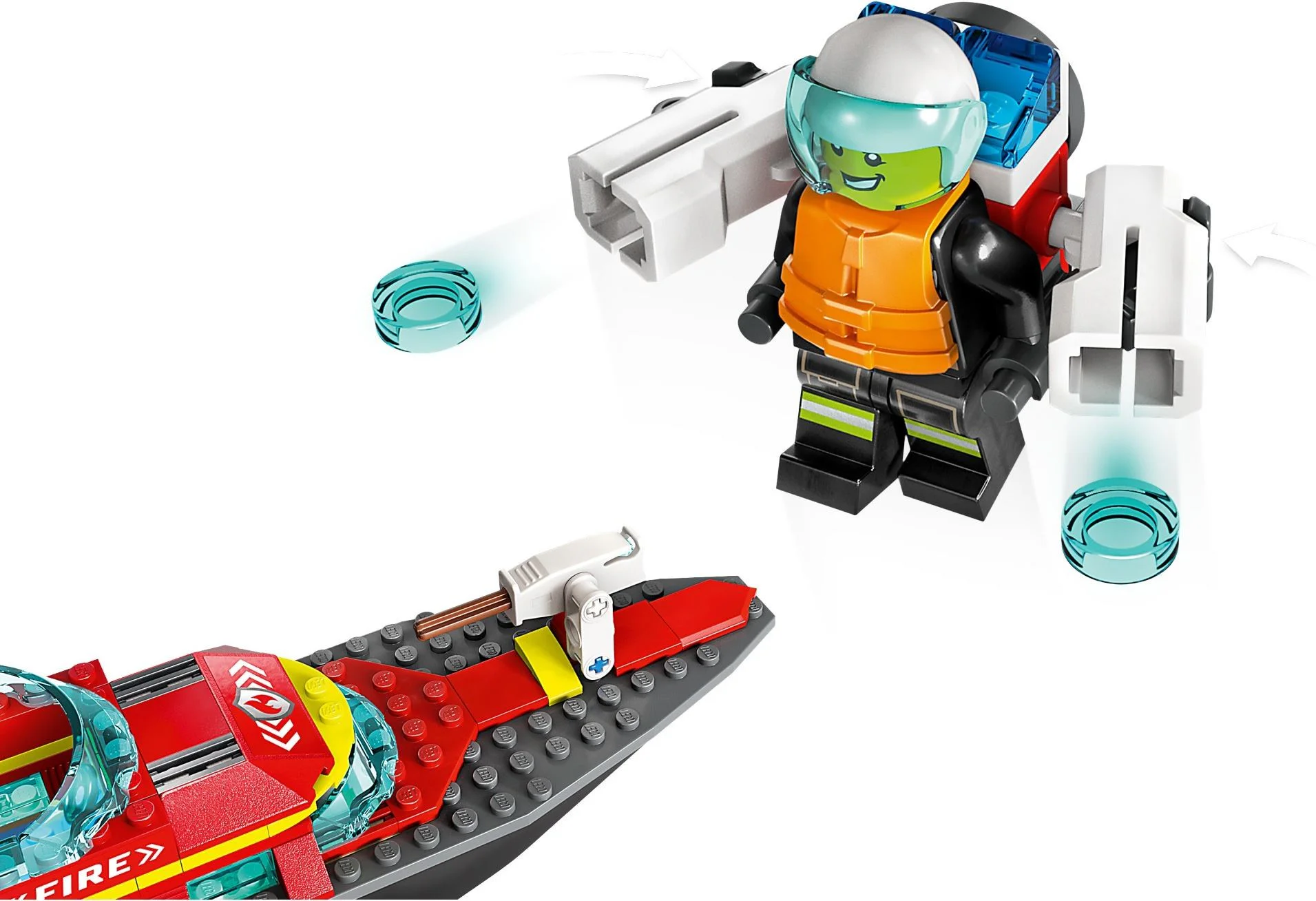 Fire rescue ship 乐高 LEGO 60373 image 4