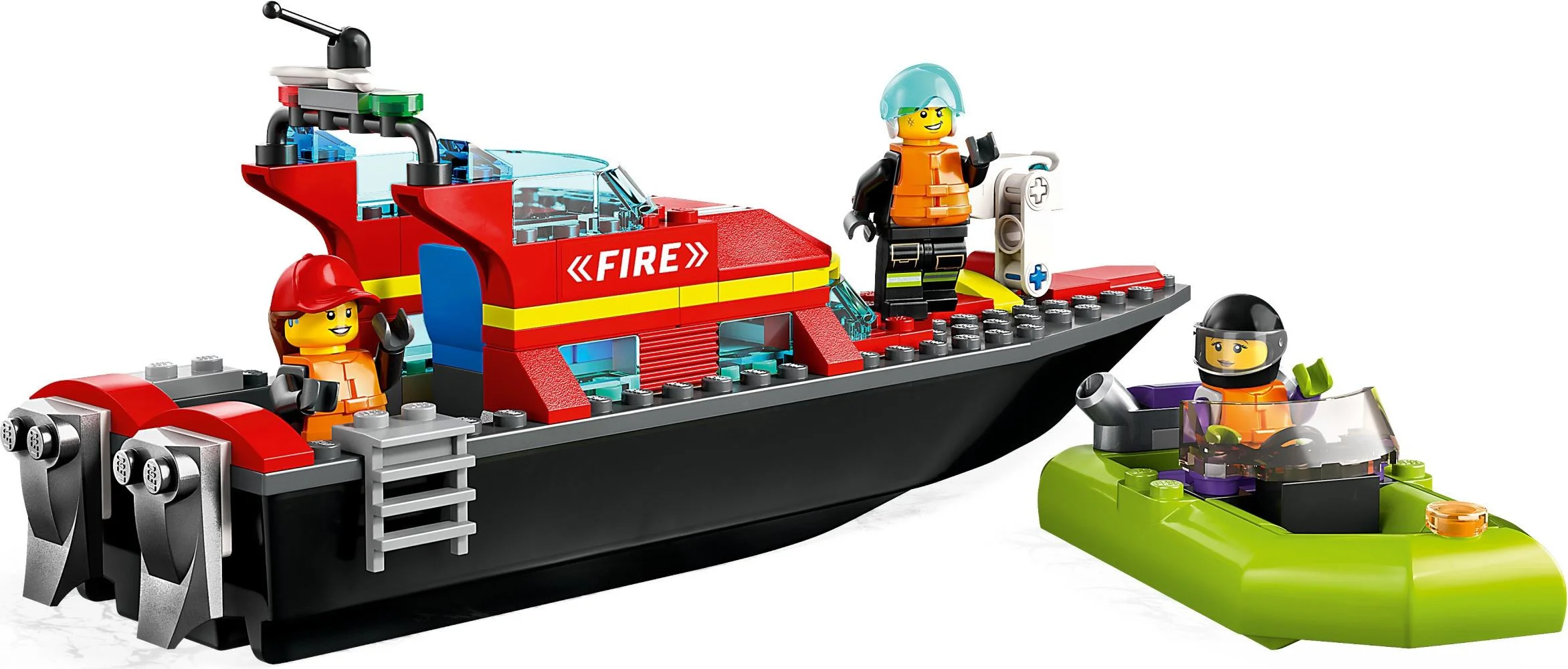 Fire rescue ship 乐高 LEGO 60373 image 5