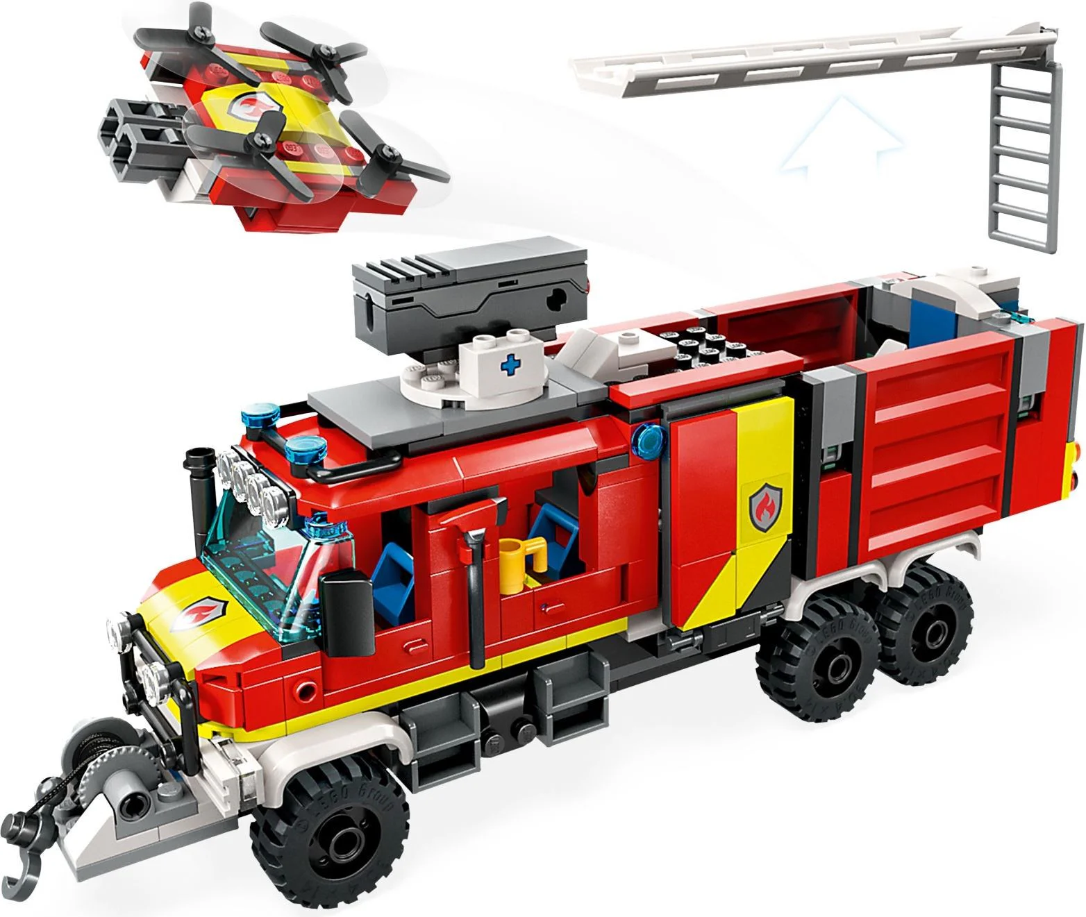 Fire command vehicle 乐高 LEGO 60374 image 6