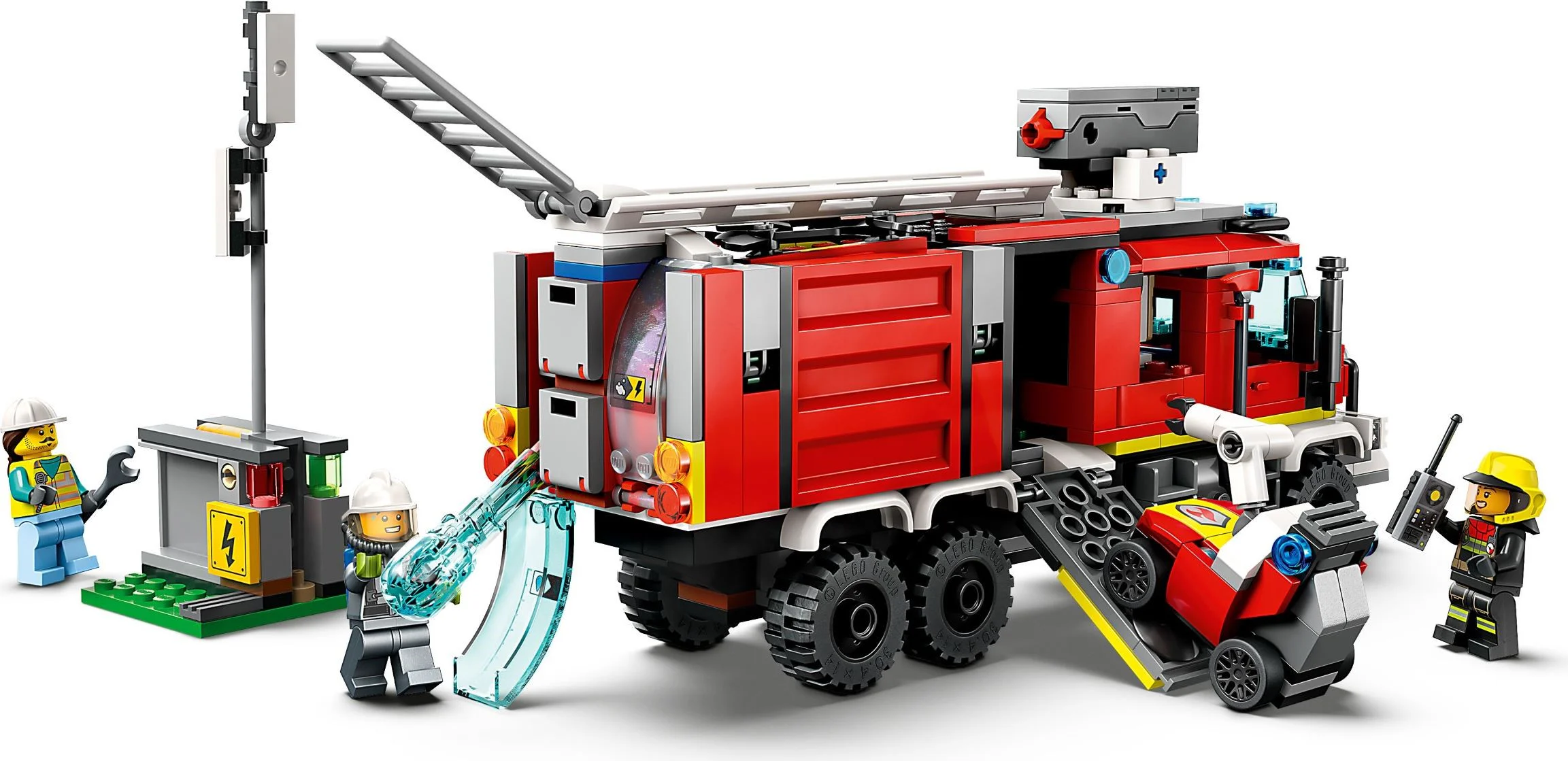 Fire command vehicle 乐高 LEGO 60374 image 7