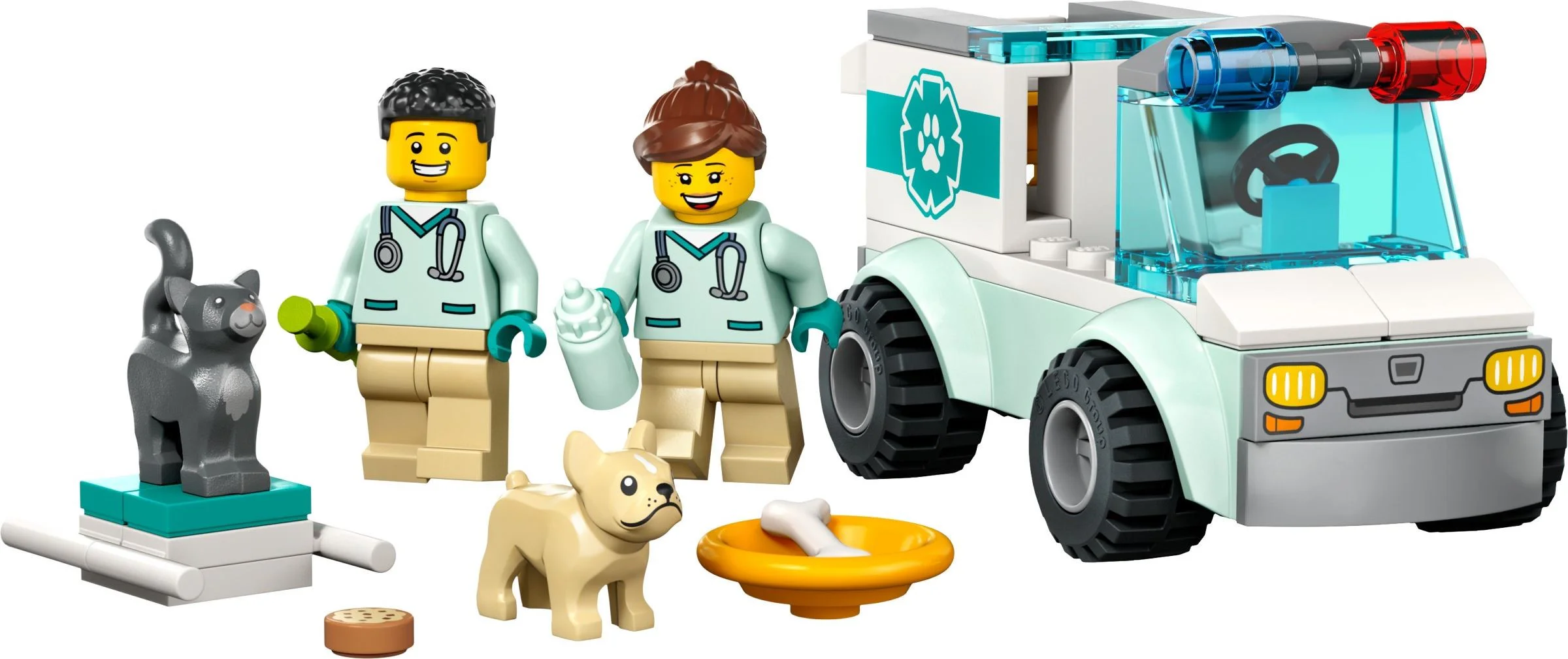 Veterinary ambulance rescue 乐高 LEGO 60382