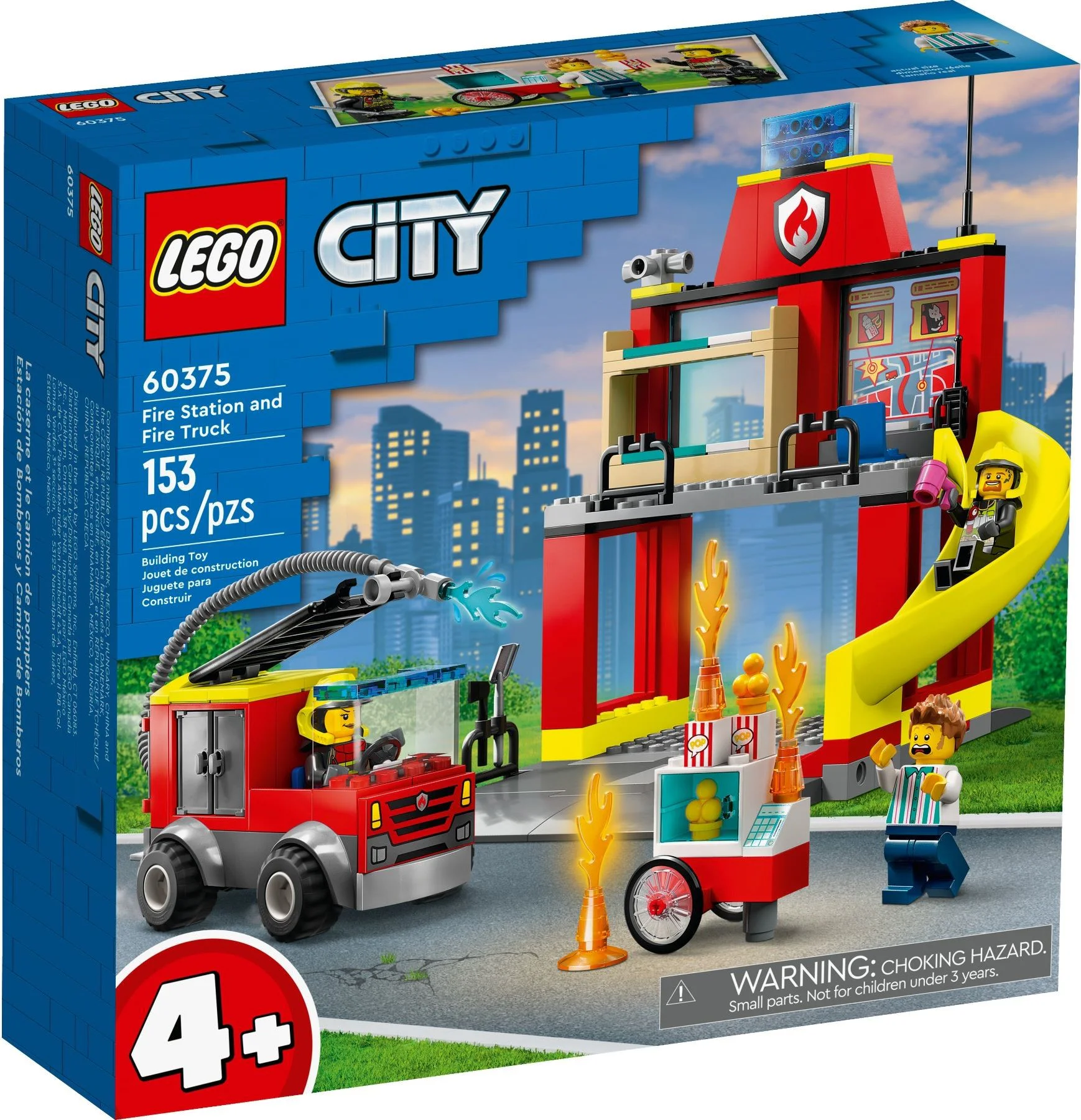 Fire department and fire truck 乐高 LEGO 60375 image 3