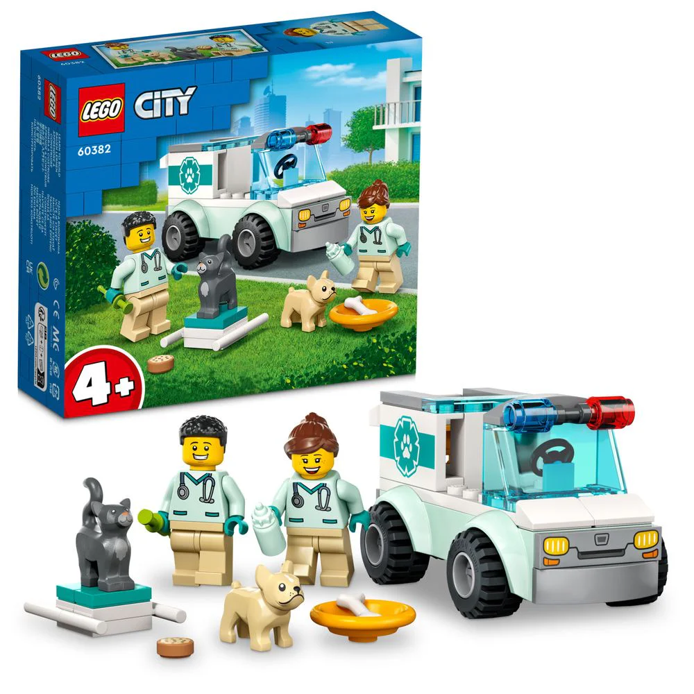 Veterinary ambulance rescue 乐高 LEGO 60382 image 2
