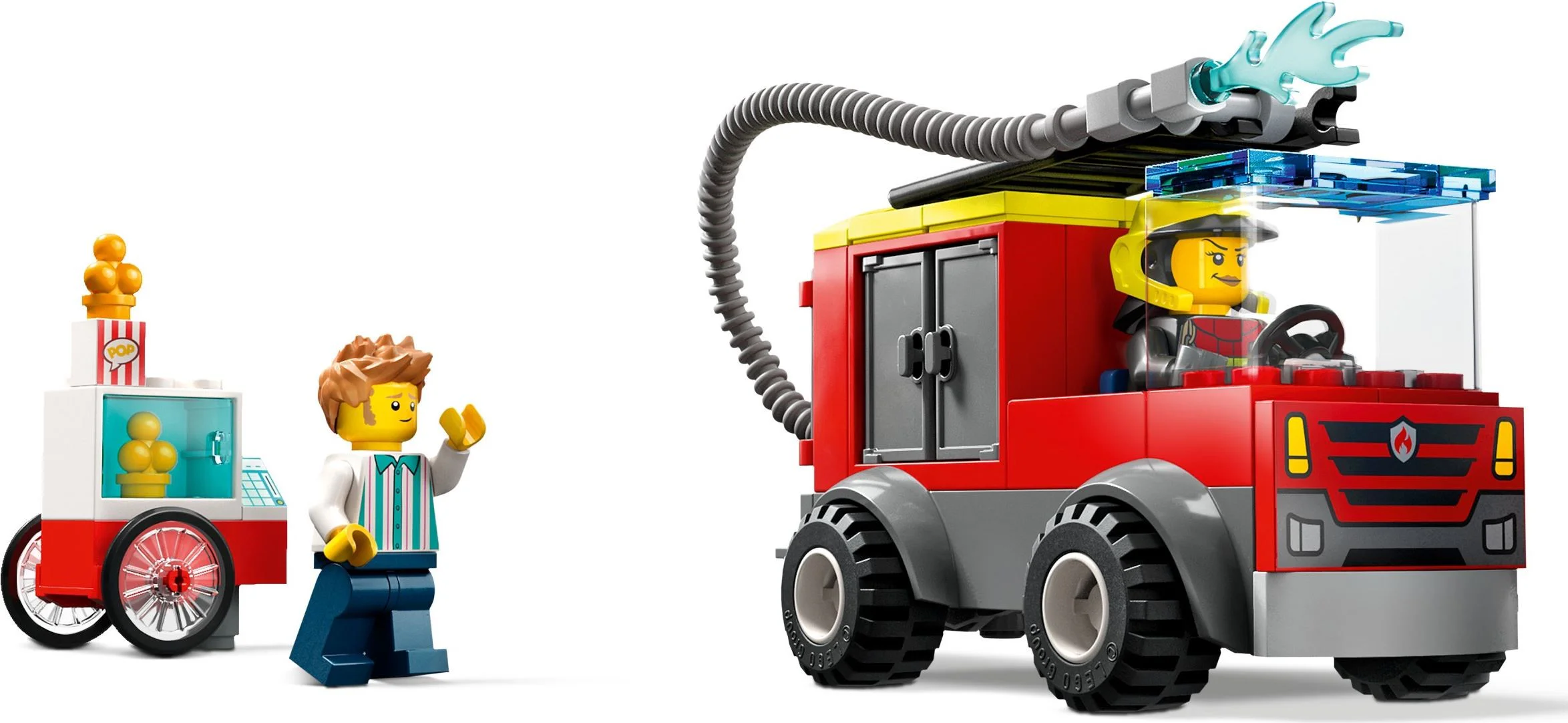 Fire department and fire truck 乐高 LEGO 60375 image 6