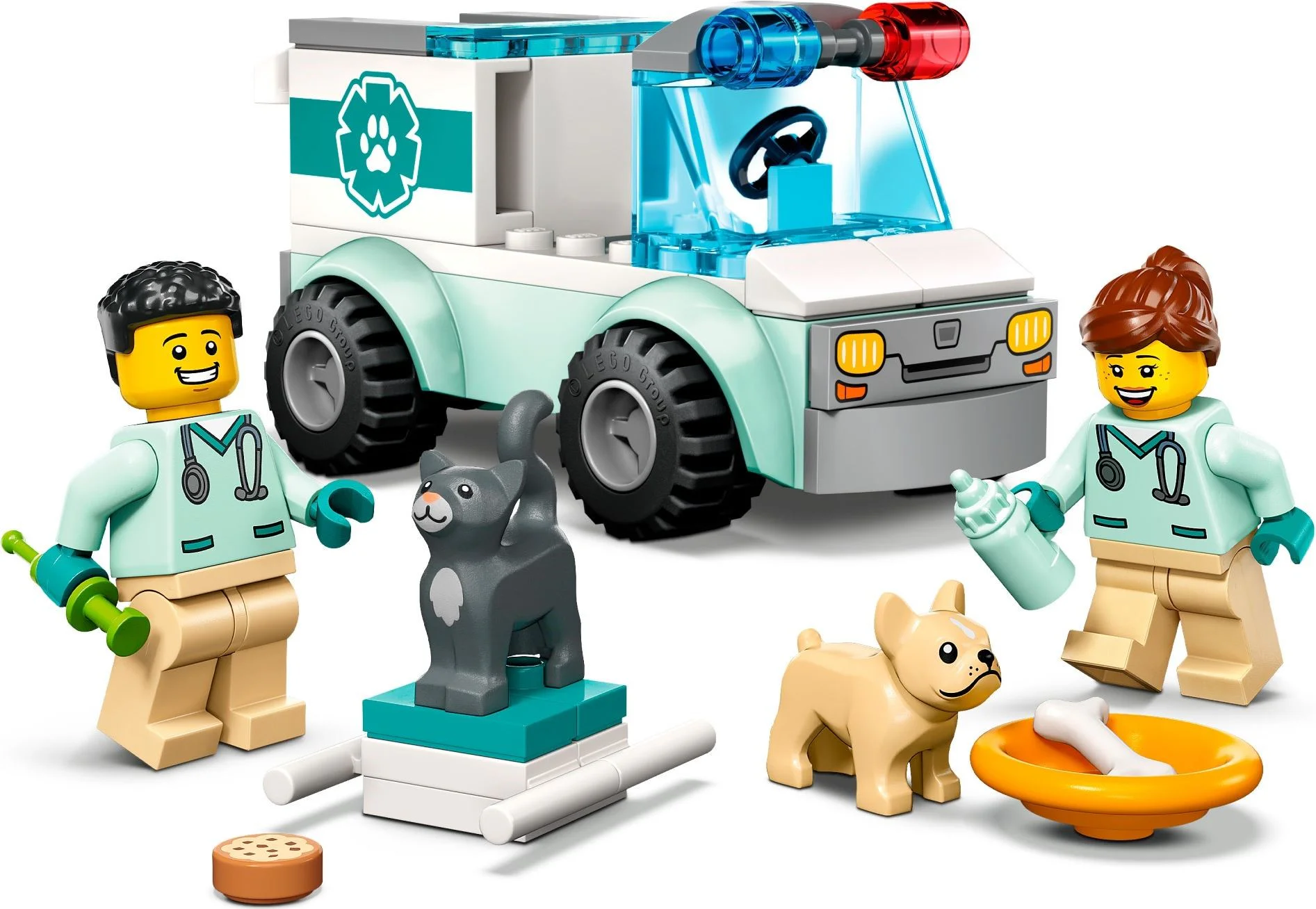 Veterinary ambulance rescue 乐高 LEGO 60382 image 4