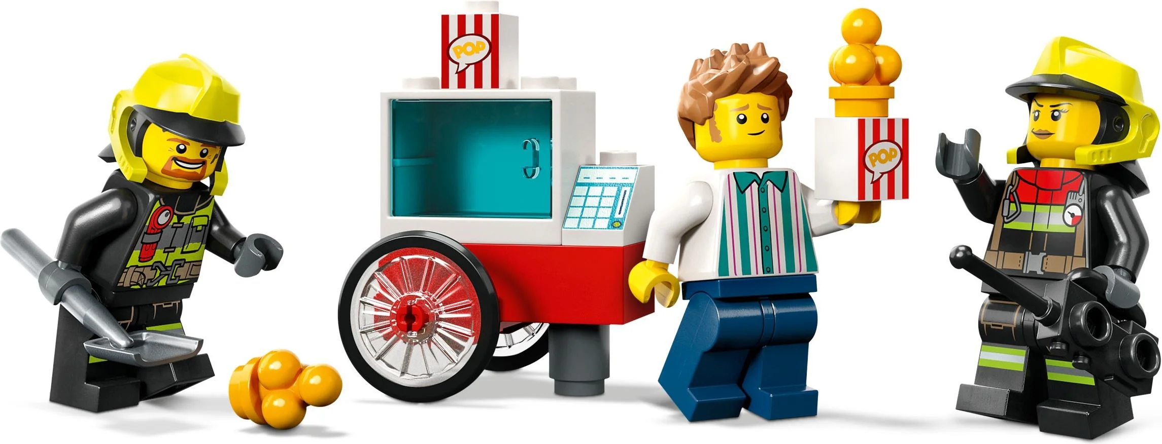 Fire department and fire truck 乐高 LEGO 60375 image 7