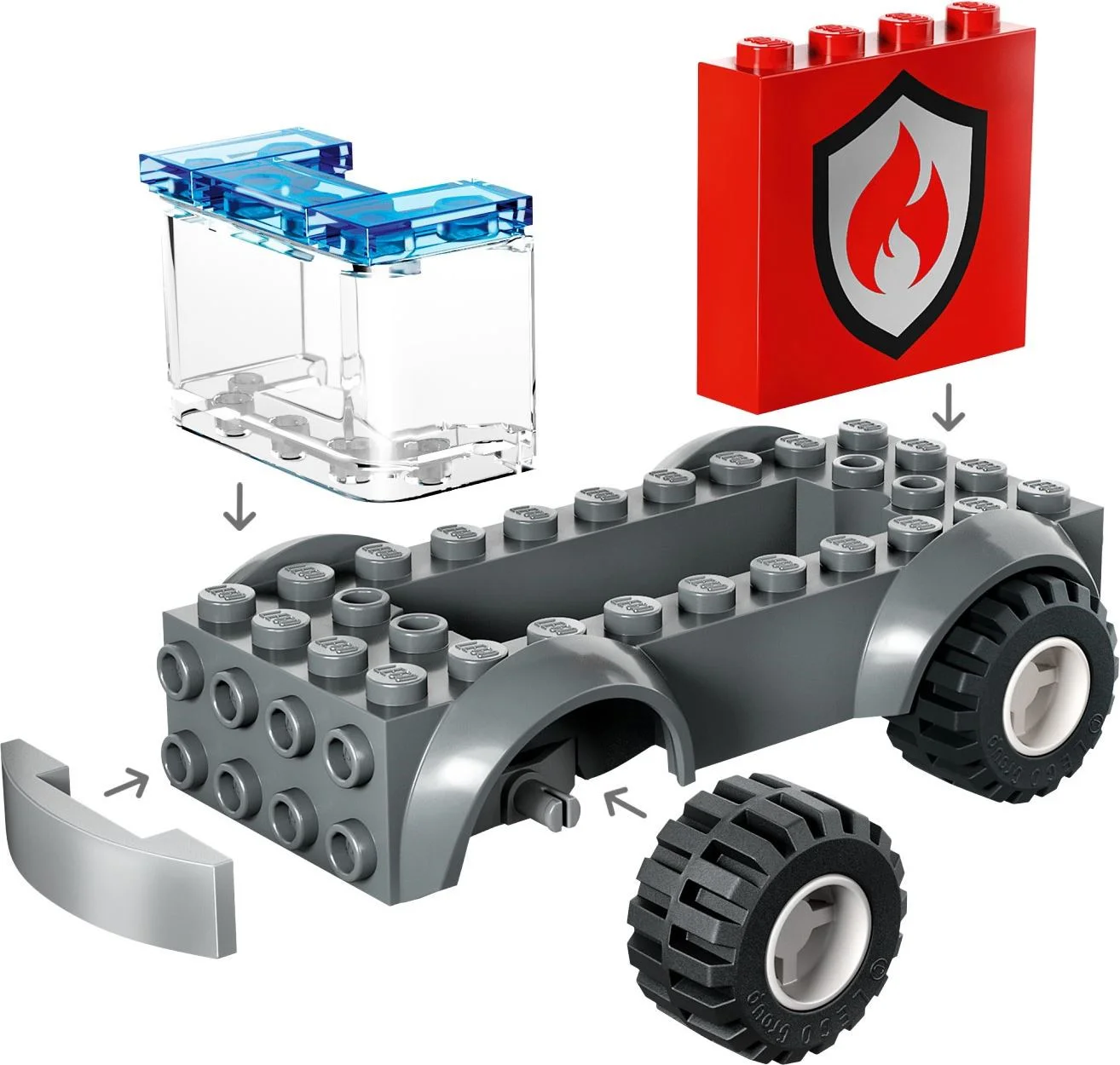 Fire department and fire truck 乐高 LEGO 60375 image 8