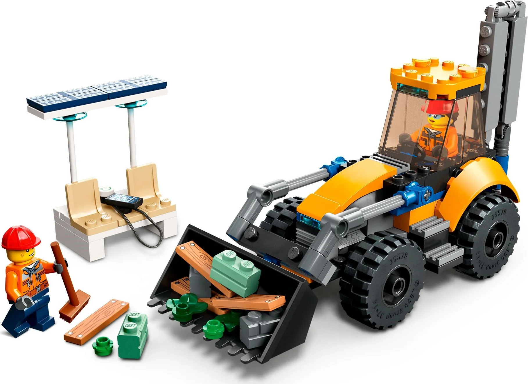 Construction excavators 乐高 LEGO 60385 image 3