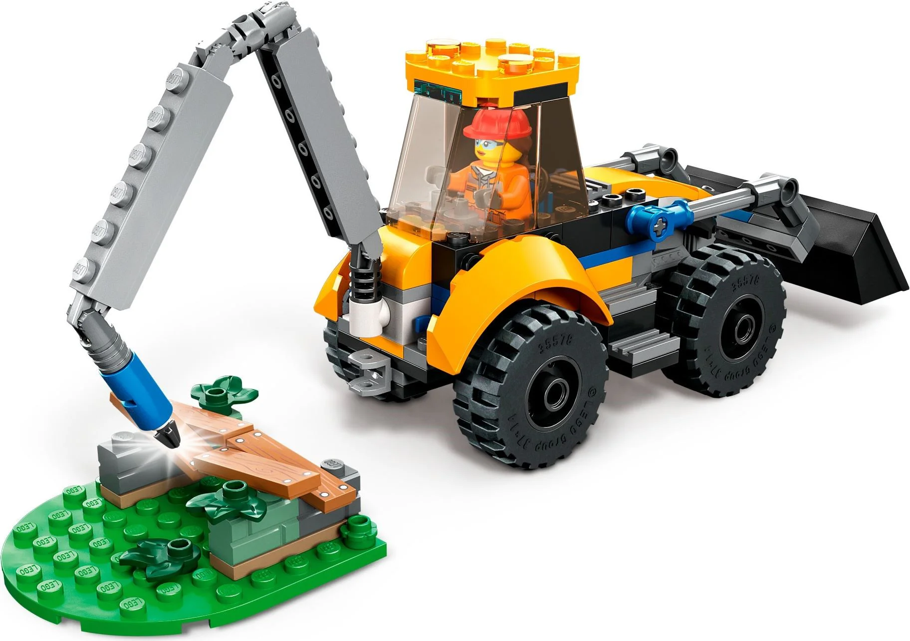 Construction excavators 乐高 LEGO 60385 image 6
