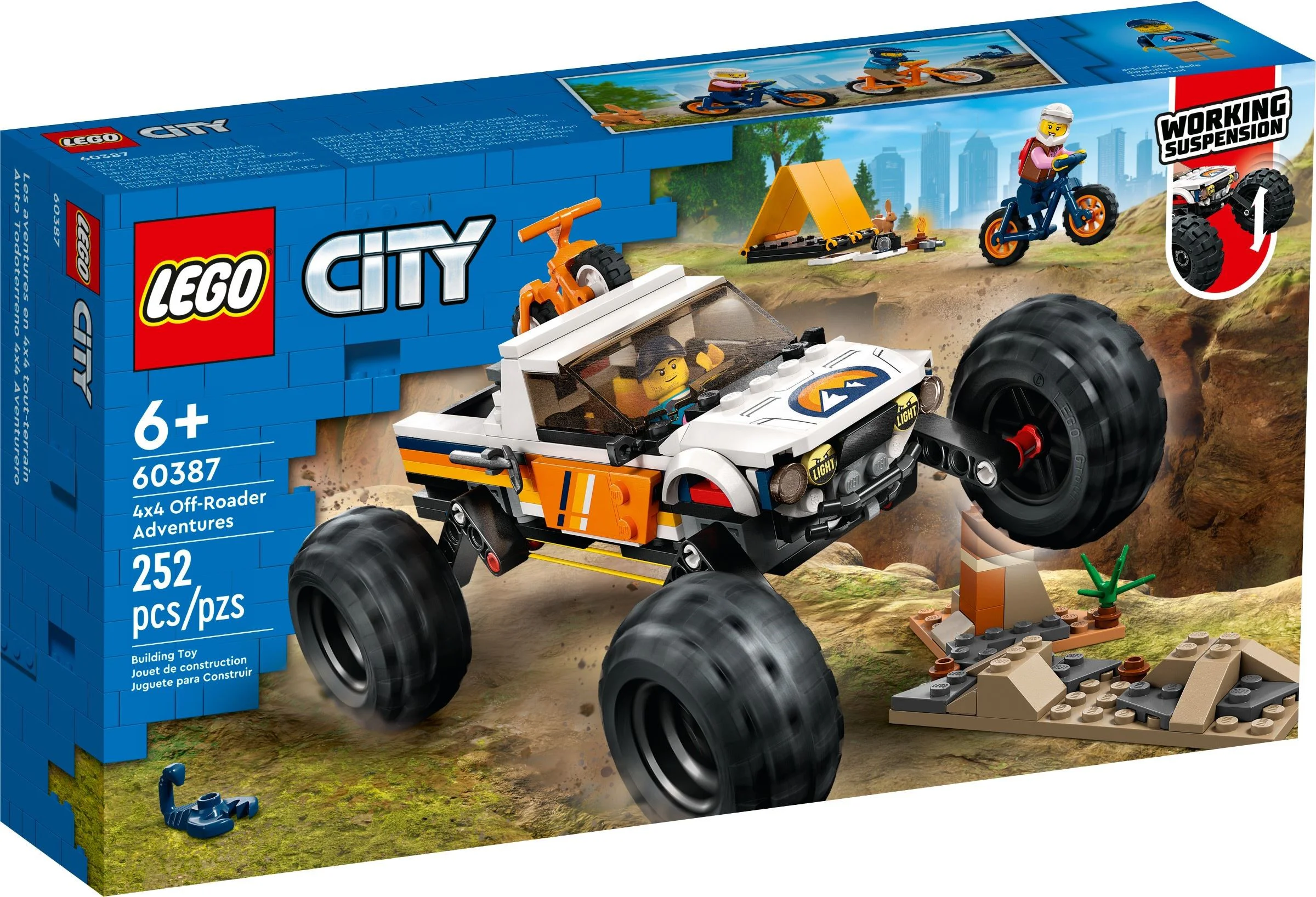 4x4 land cruiser adventure 乐高 LEGO 60387 image 3