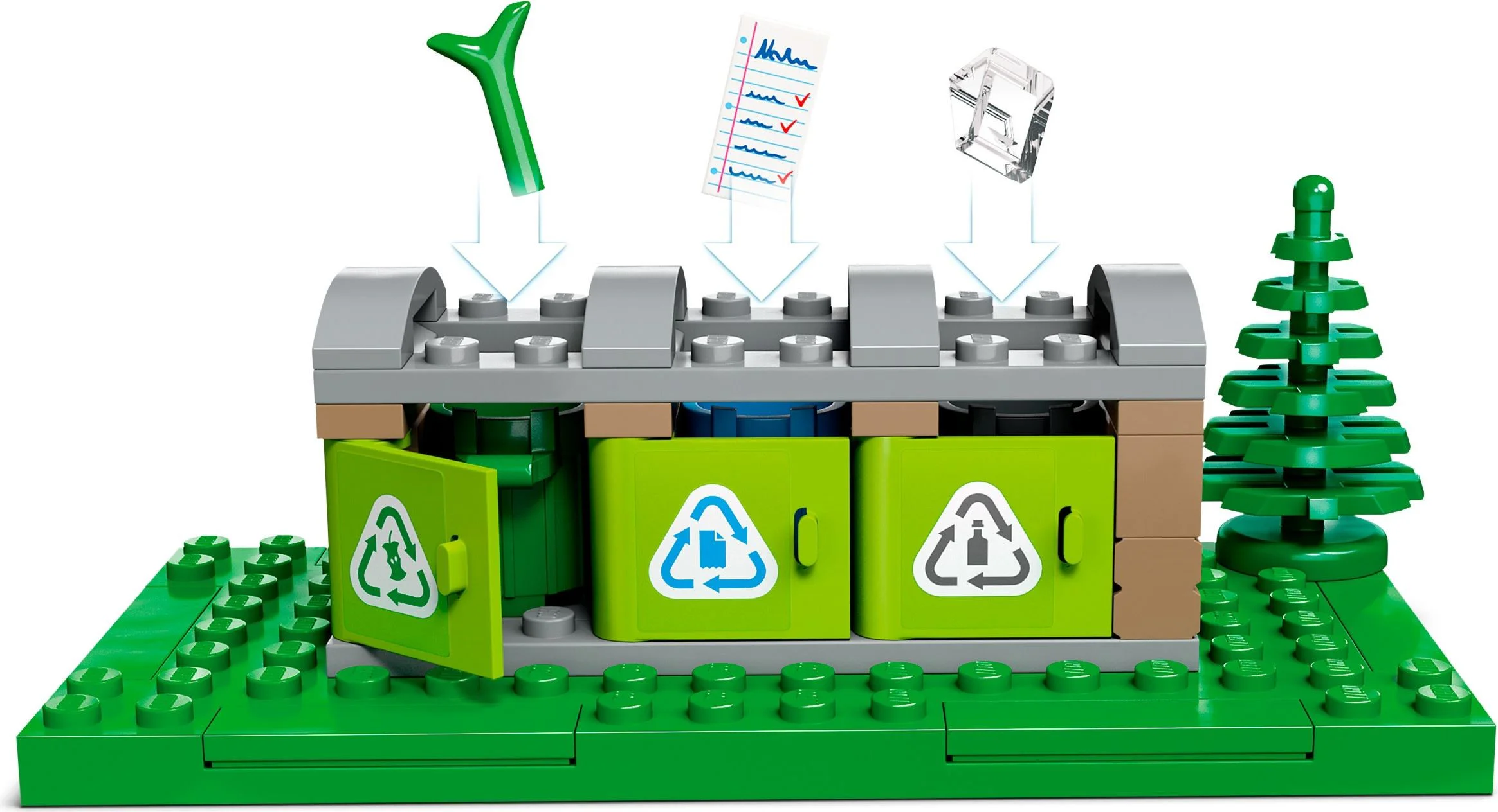 Sanitation garbage truck 乐高 LEGO 60386 image 9