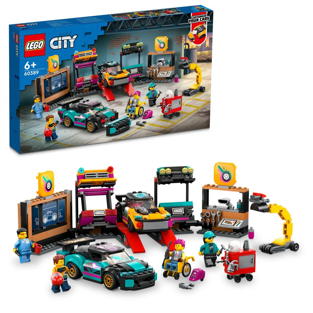 Automobile retrofit maintenance station 乐高 LEGO 60389 image 1