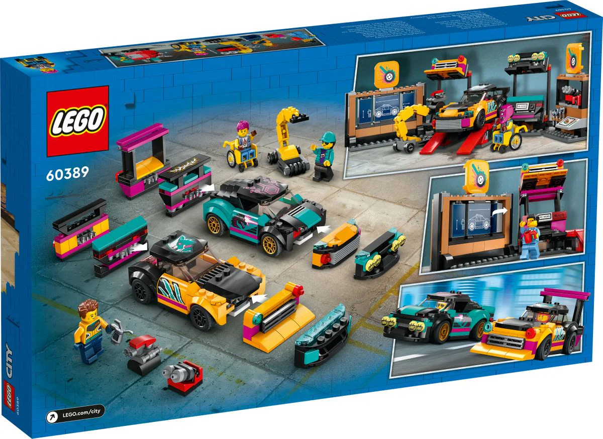 Automobile retrofit maintenance station 乐高 LEGO 60389 image 2