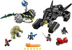 Batman and Crocodile Tank