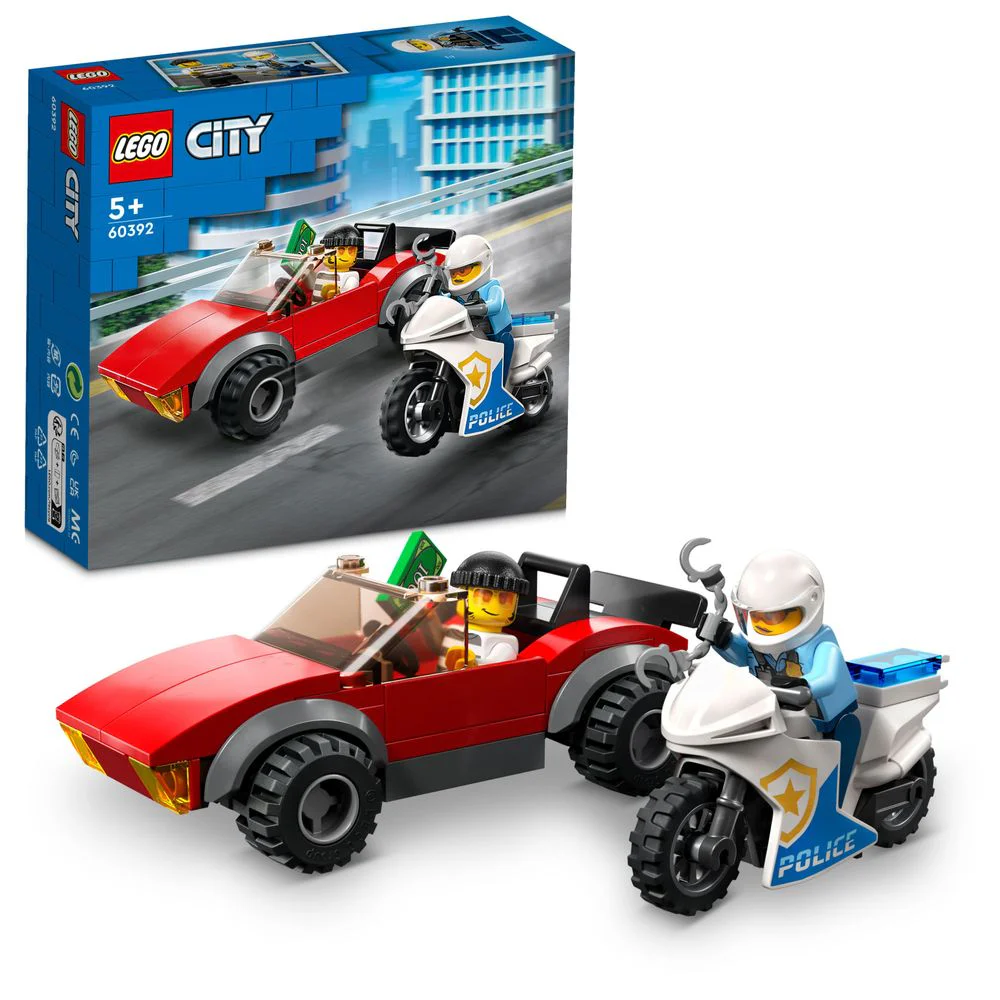 The police are chasing with a motorcycle 乐高 LEGO 60392 image 1