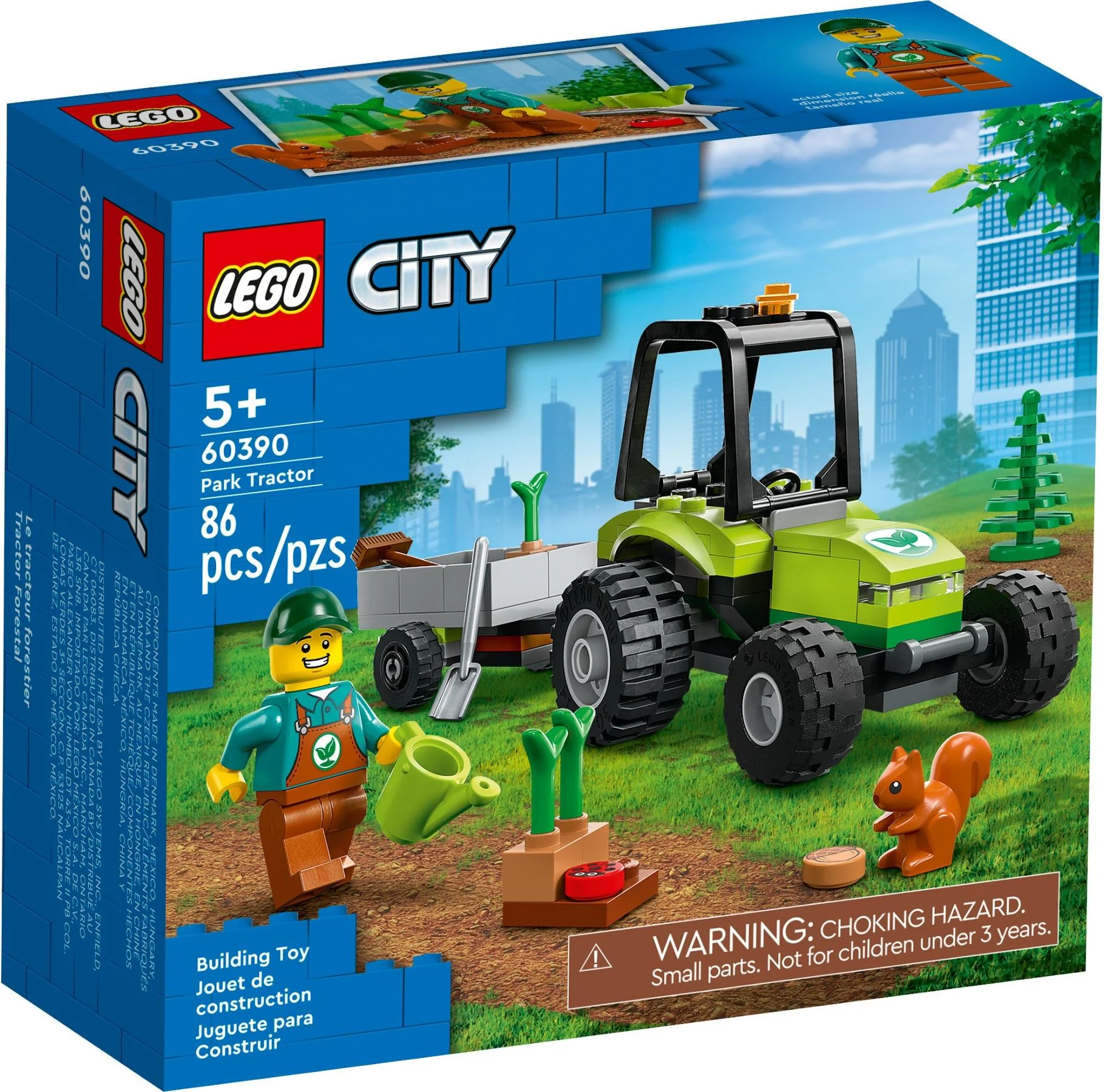 Park tractor 乐高 LEGO 60390 image 3