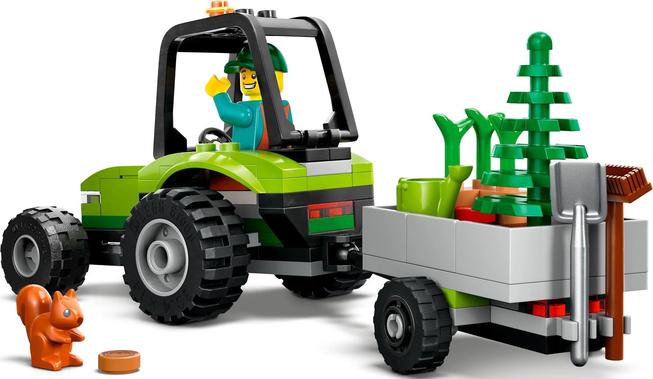Park tractor 乐高 LEGO 60390 image 4