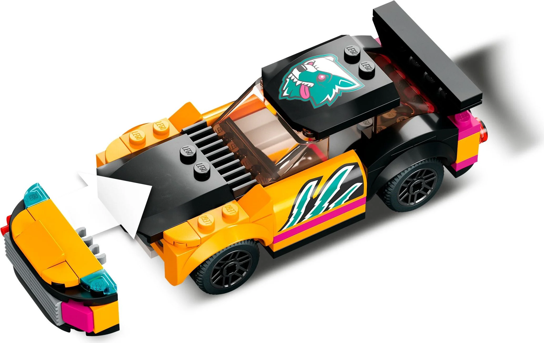 Automobile retrofit maintenance station 乐高 LEGO 60389 image 10