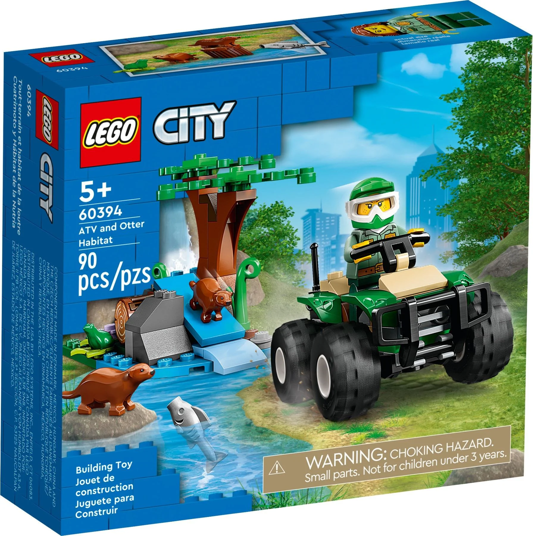 All terrain and otter habitat 乐高 LEGO 60394 image 1