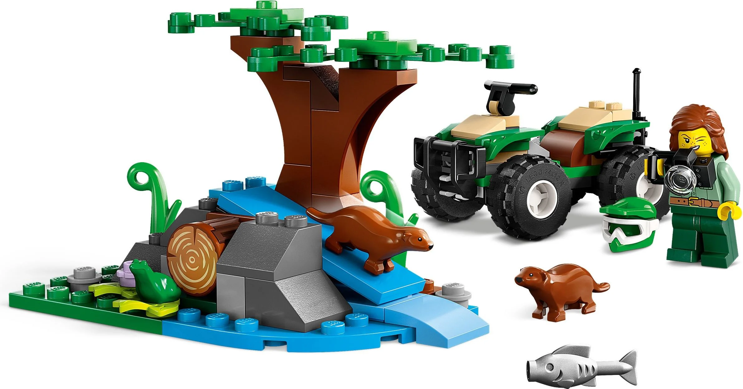 All terrain and otter habitat 乐高 LEGO 60394 image 2