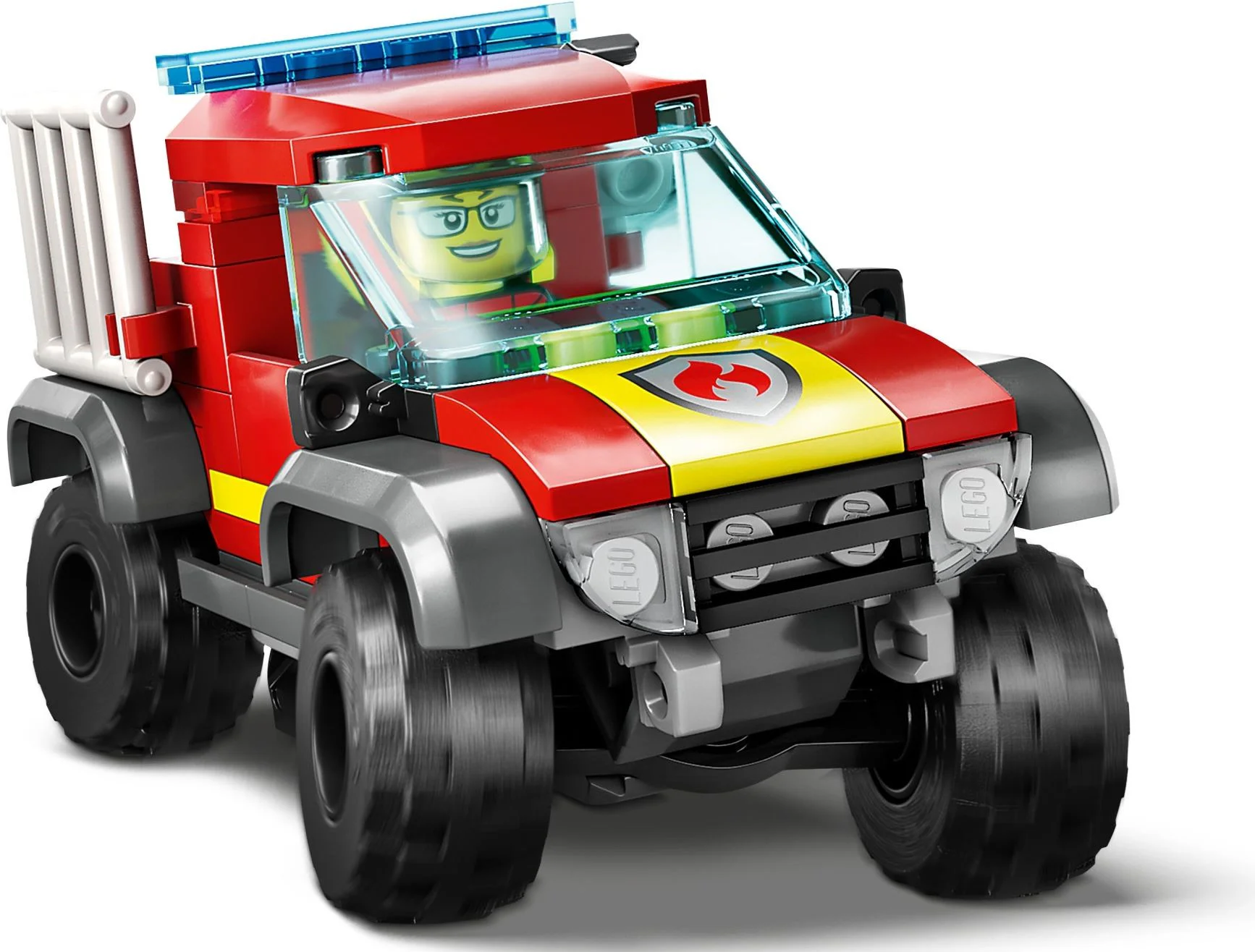 4x4 fire truck emergency rescue 乐高 LEGO 60393 image 5