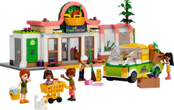 Organic food supermarket