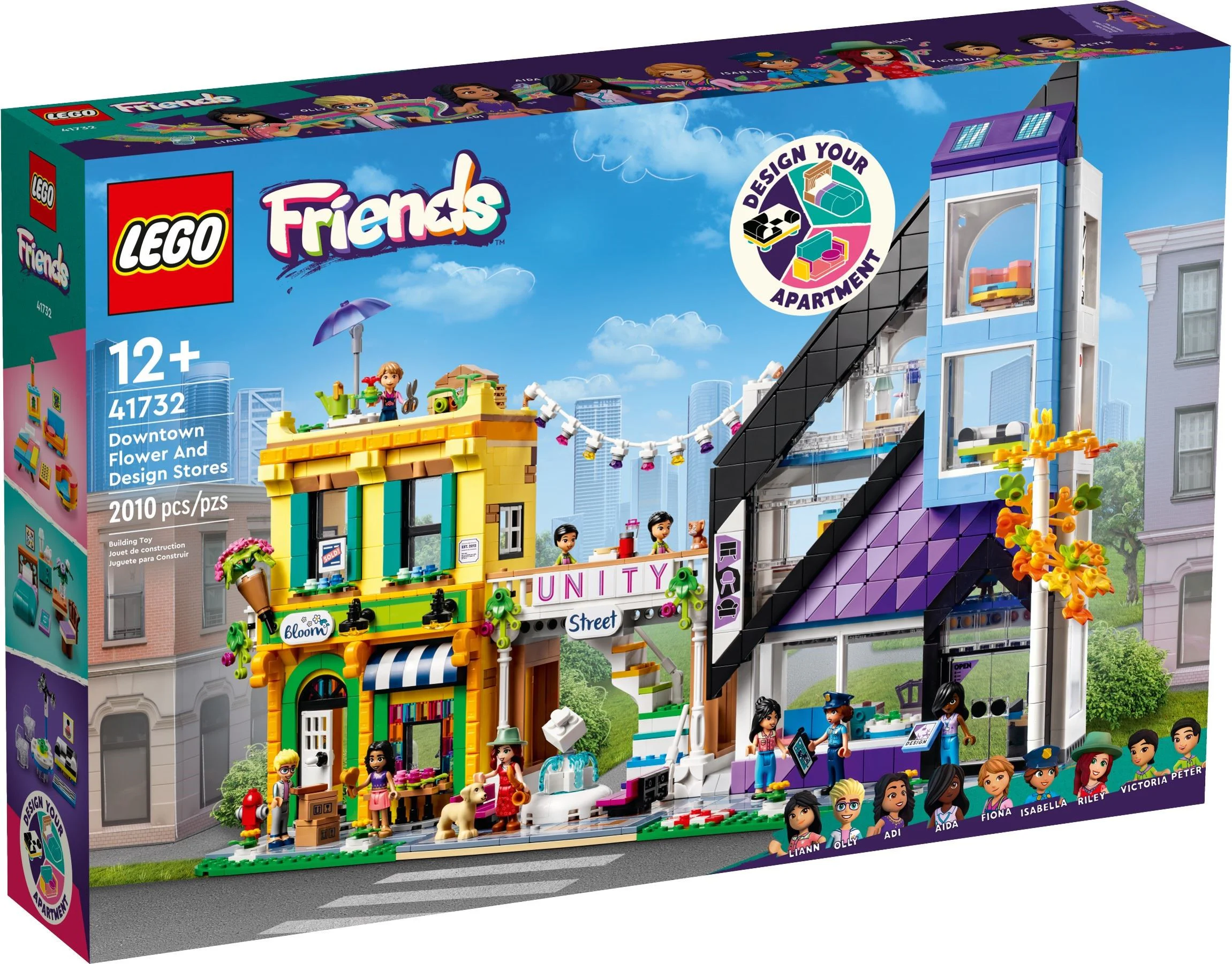Downtown flower shop and furniture shop 乐高 LEGO 41732 image 1
