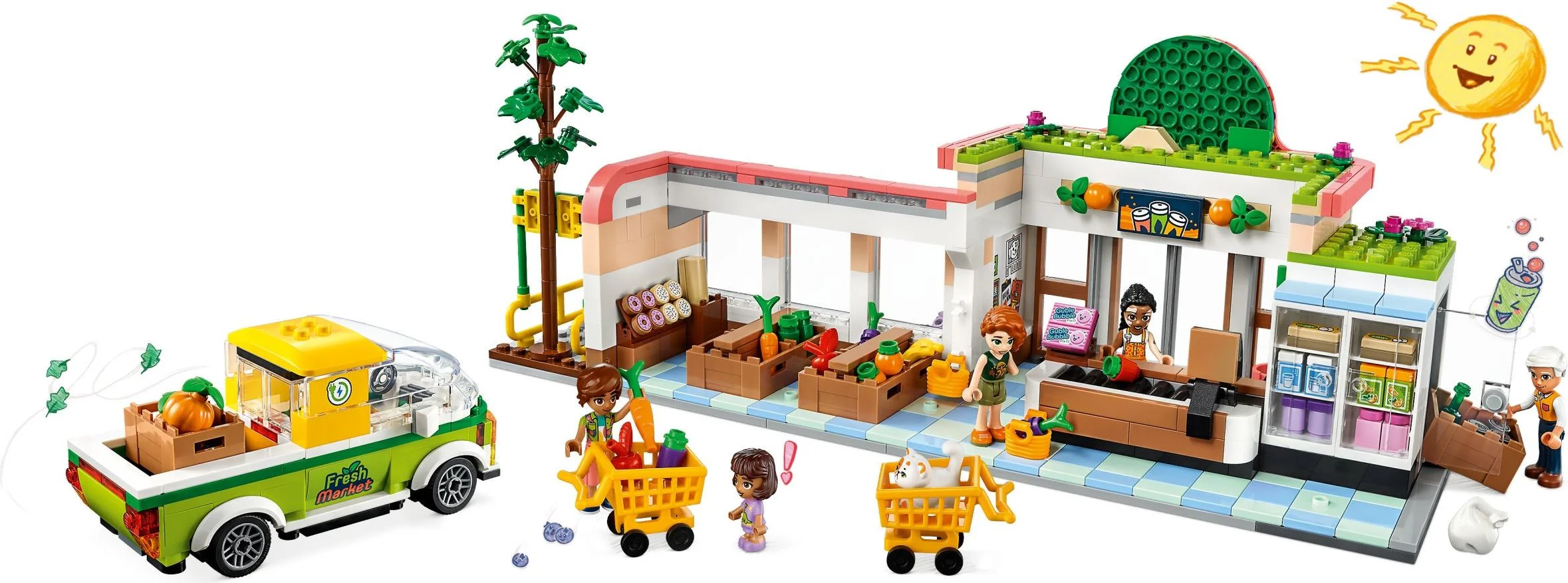 Organic food supermarket 乐高 LEGO 41729 image 4