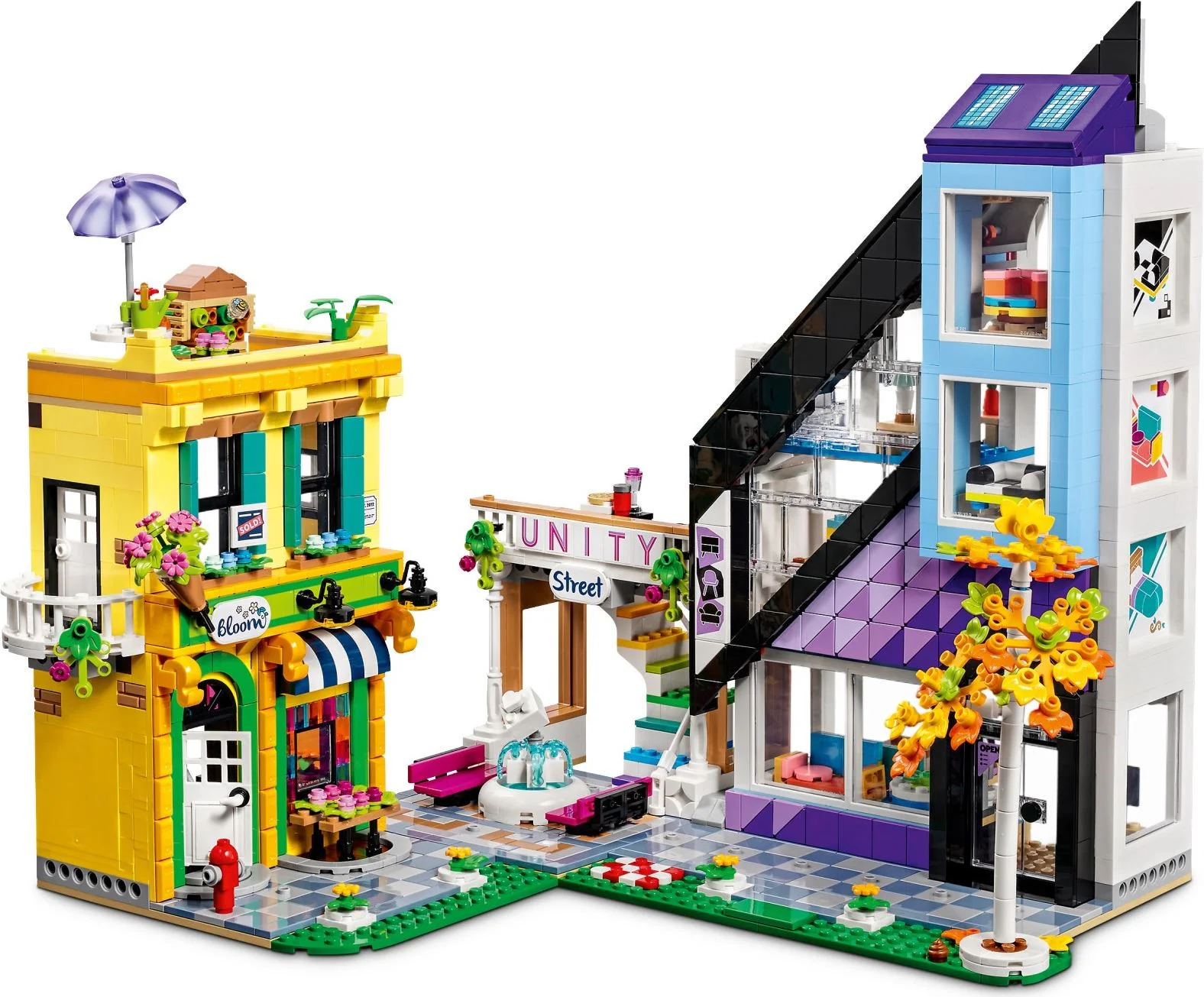 Downtown flower shop and furniture shop 乐高 LEGO 41732 image 5
