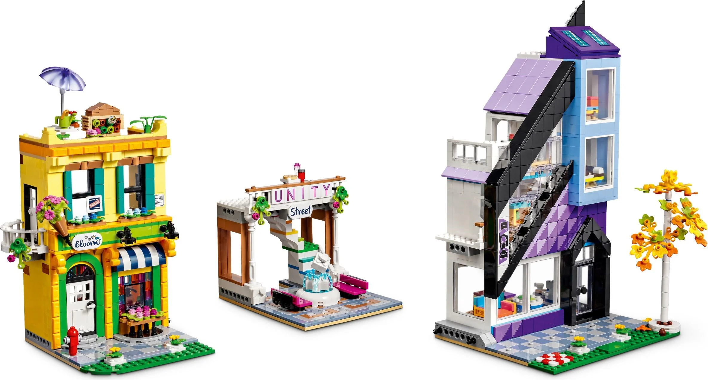 Downtown flower shop and furniture shop 乐高 LEGO 41732 image 6