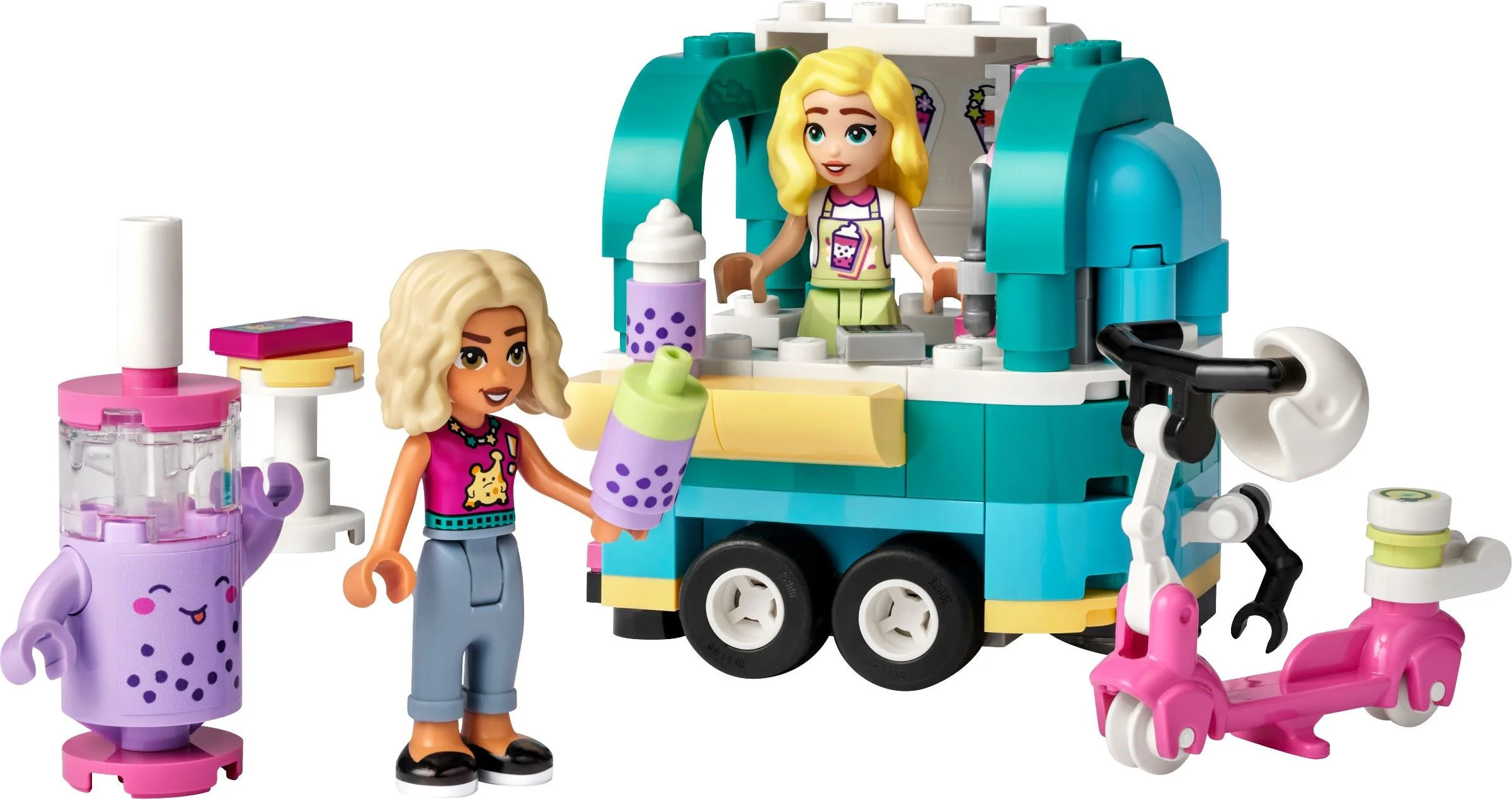 Mobile Milk Tea Shop 乐高 LEGO 41733