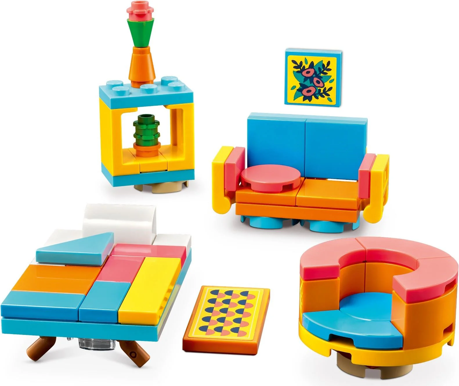 Downtown flower shop and furniture shop 乐高 LEGO 41732 image 9