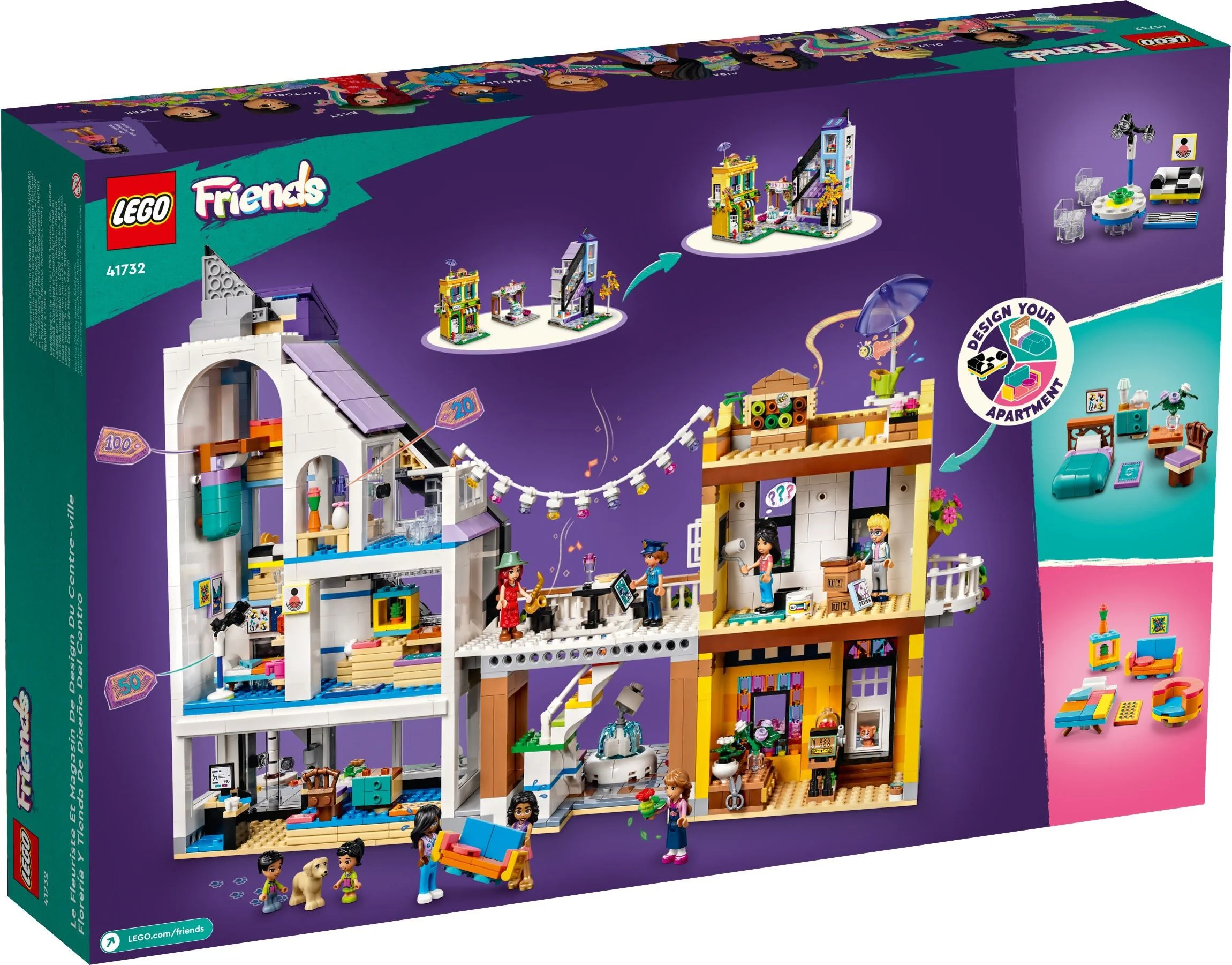 Downtown flower shop and furniture shop 乐高 LEGO 41732 image 10