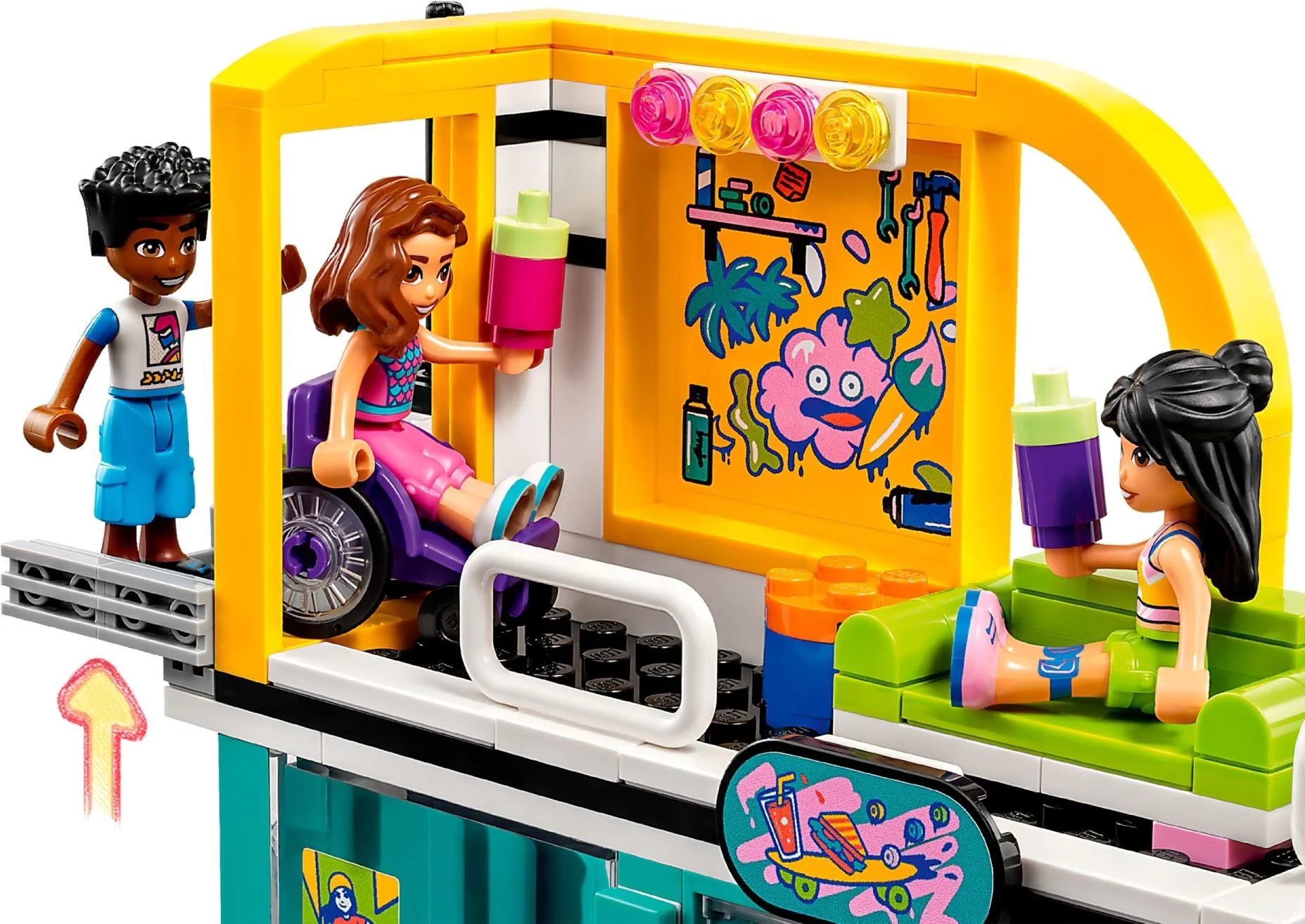 Happy skateboarding 乐高 LEGO 41751 image 8