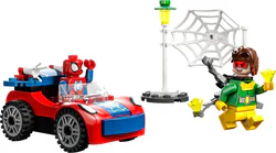 Spider-Man cool car and octopus