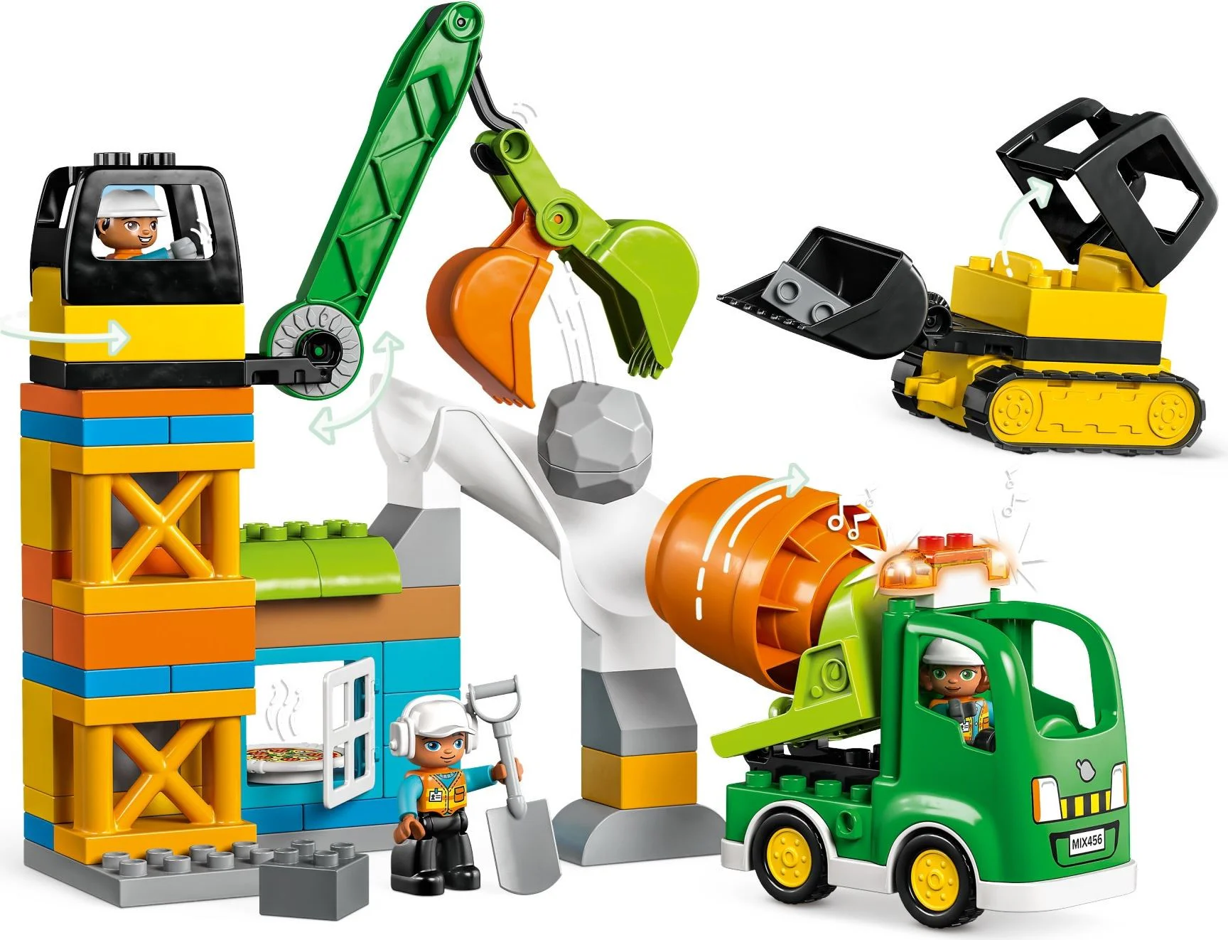 Busy construction sites 乐高 LEGO 10990 image 4