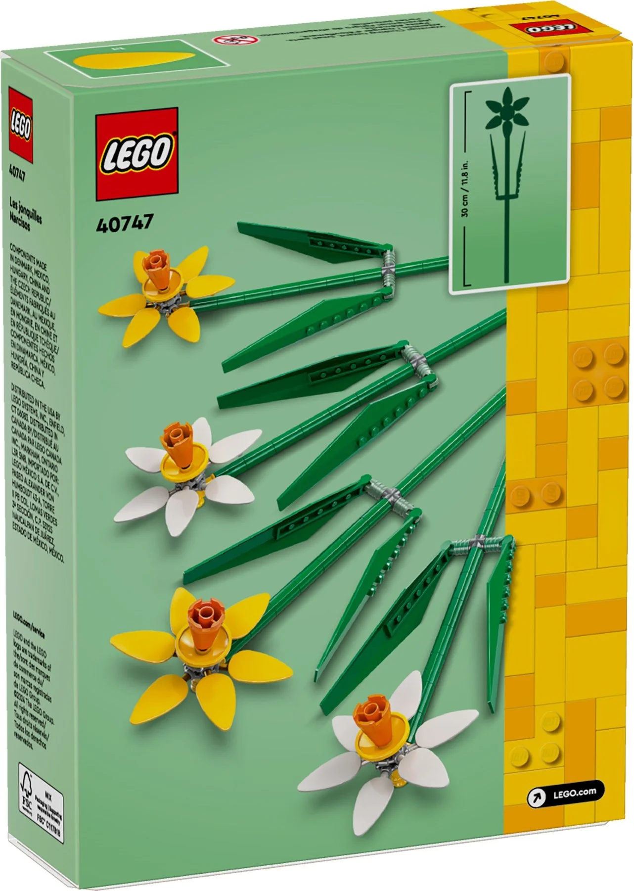 The daffodils 乐高 LEGO 40747 image 7
