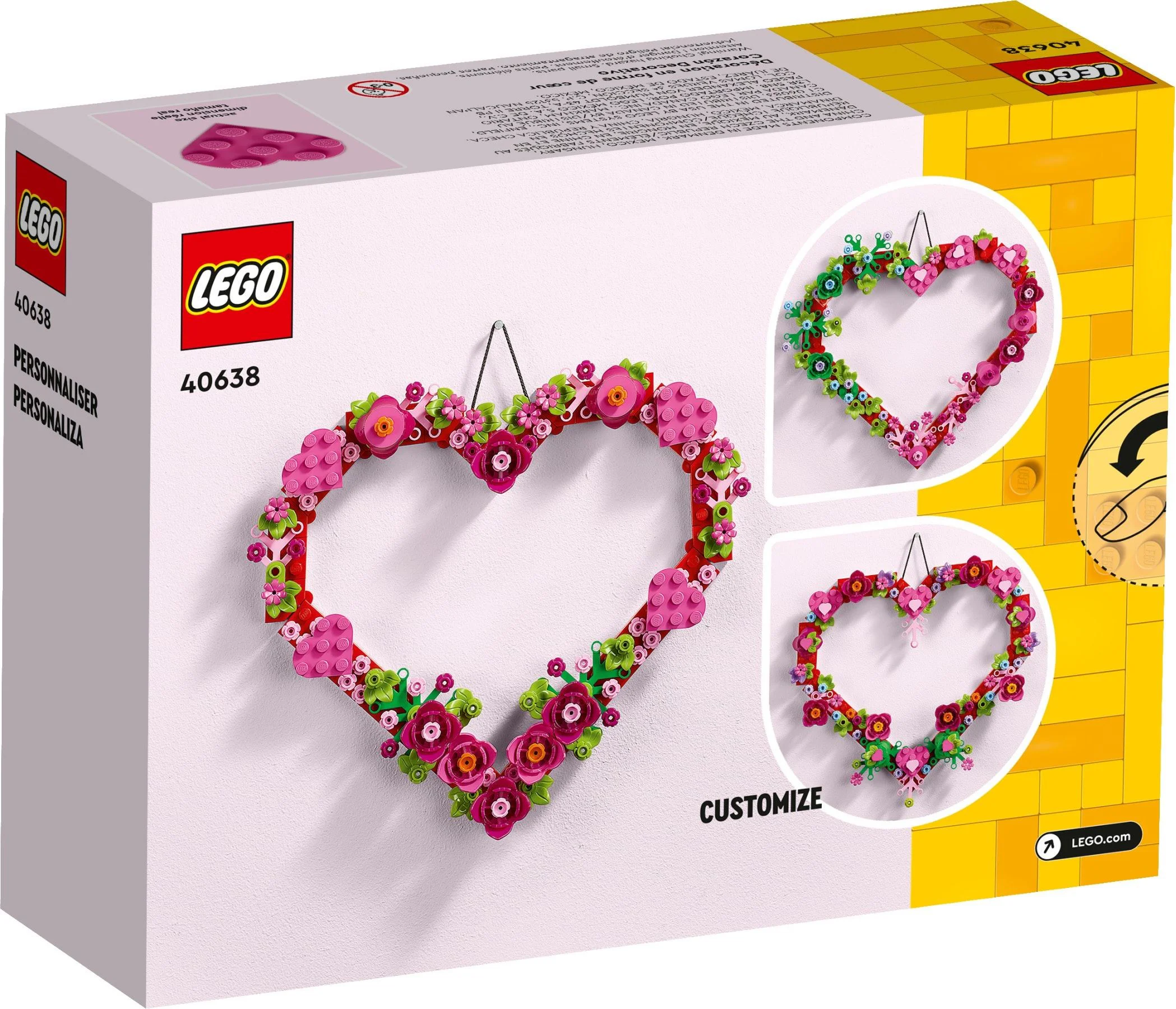 Heart-shaped 乐高 LEGO 40638 image 2