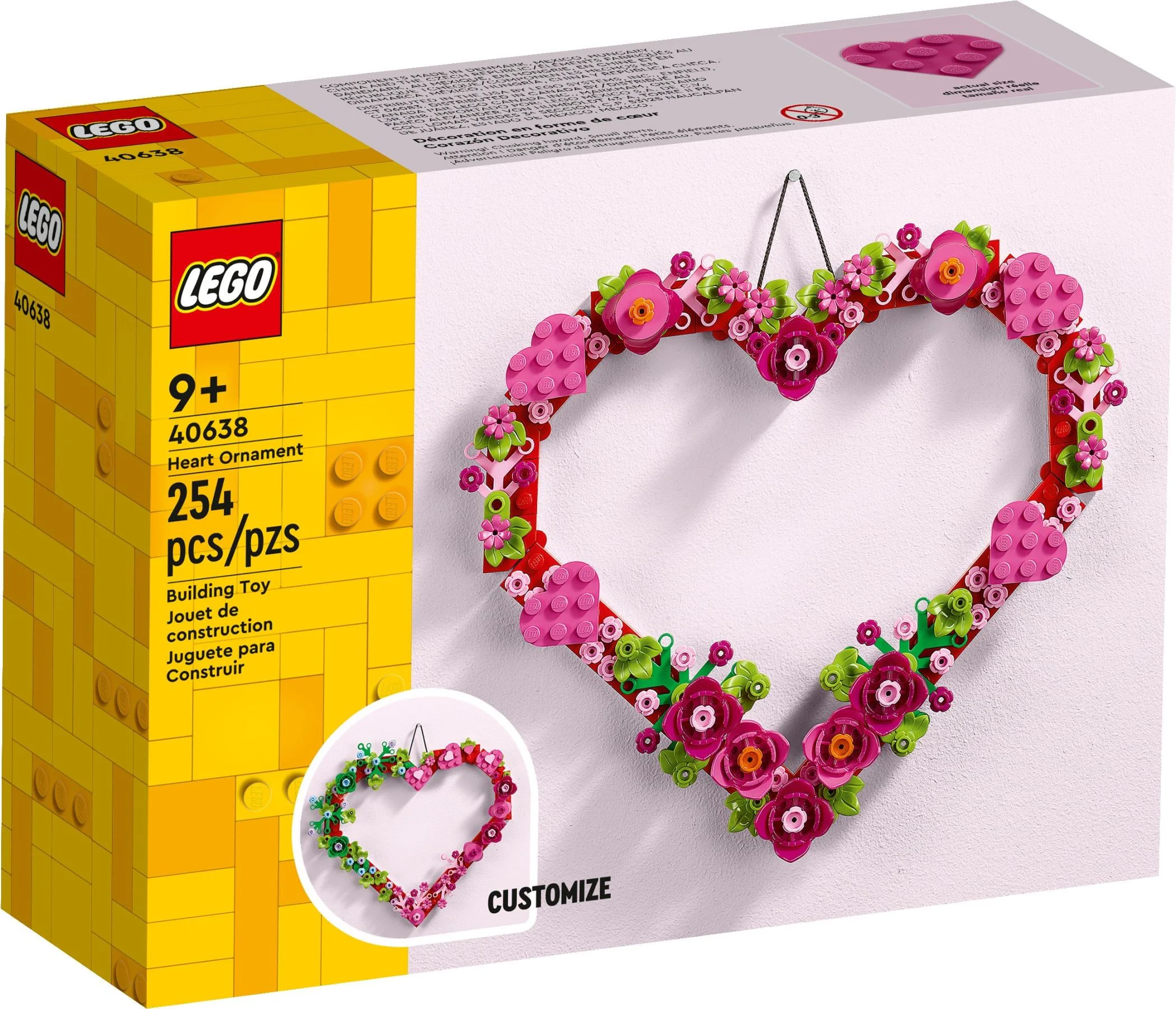 Heart-shaped 乐高 LEGO 40638 image 3